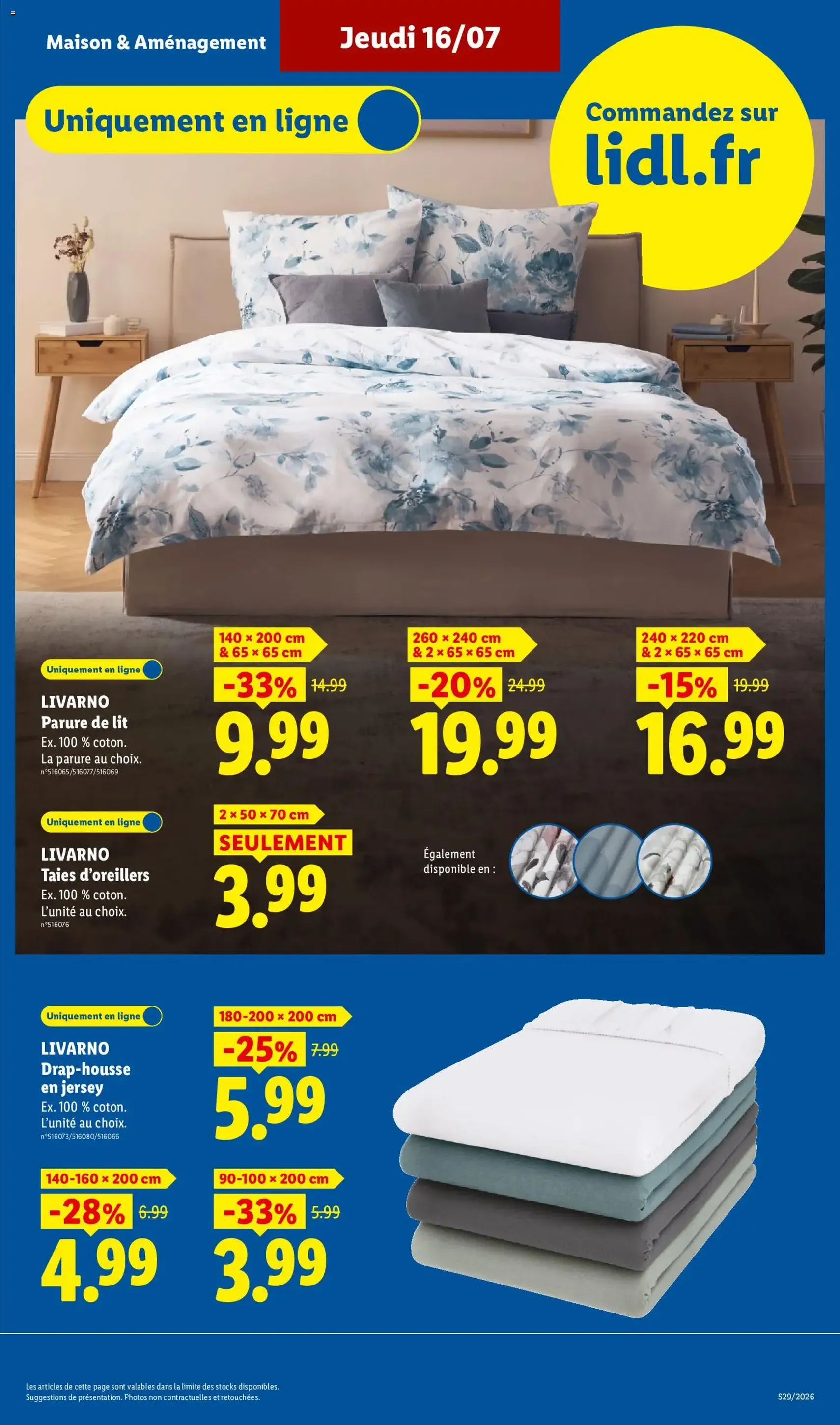 LIDL catalogue - brochure valable à partir du 16/07/2026, page 43 sur 61