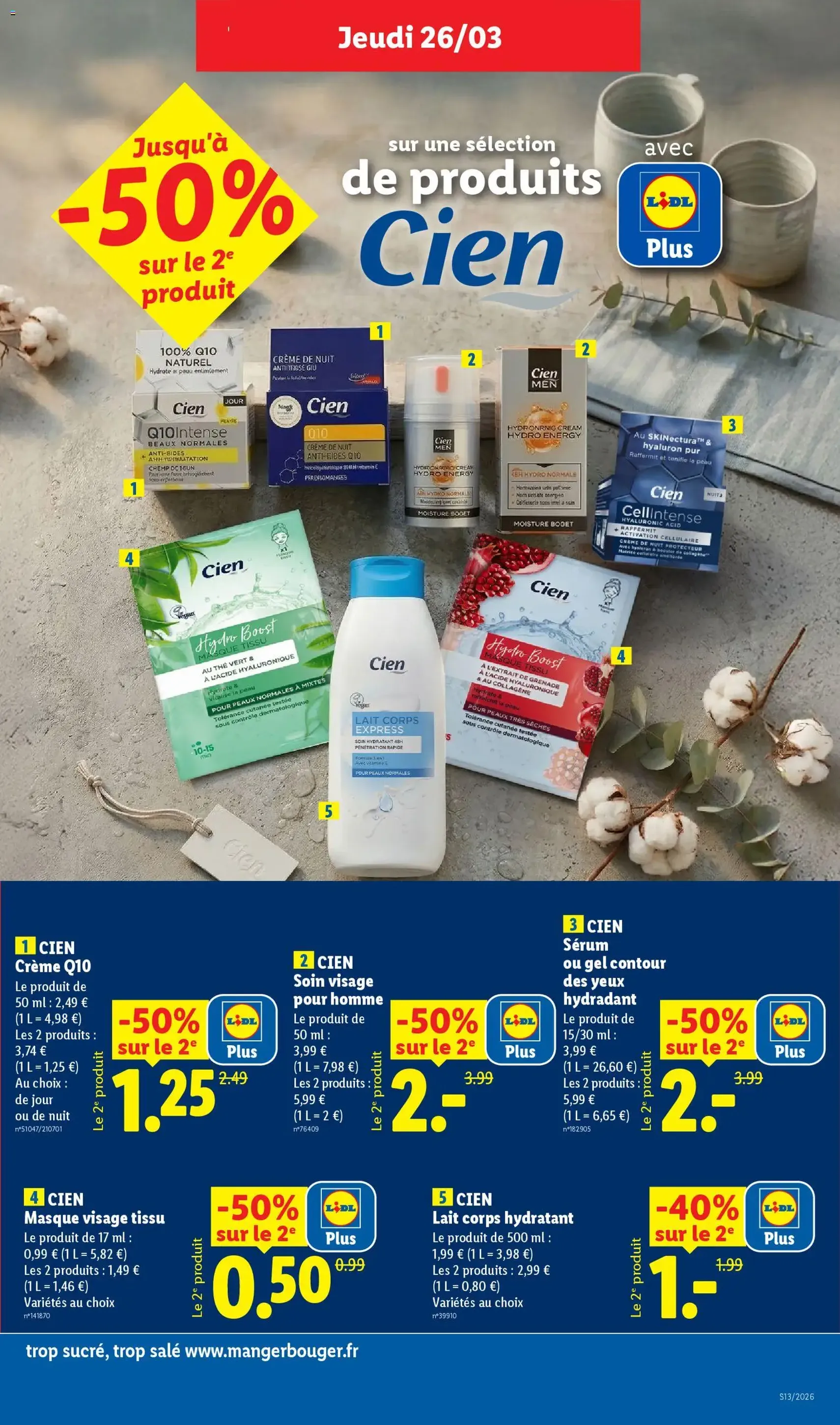 LIDL catalogue semaine 13 - brochure valable à partir du 26/03/2026, page 13 sur 76