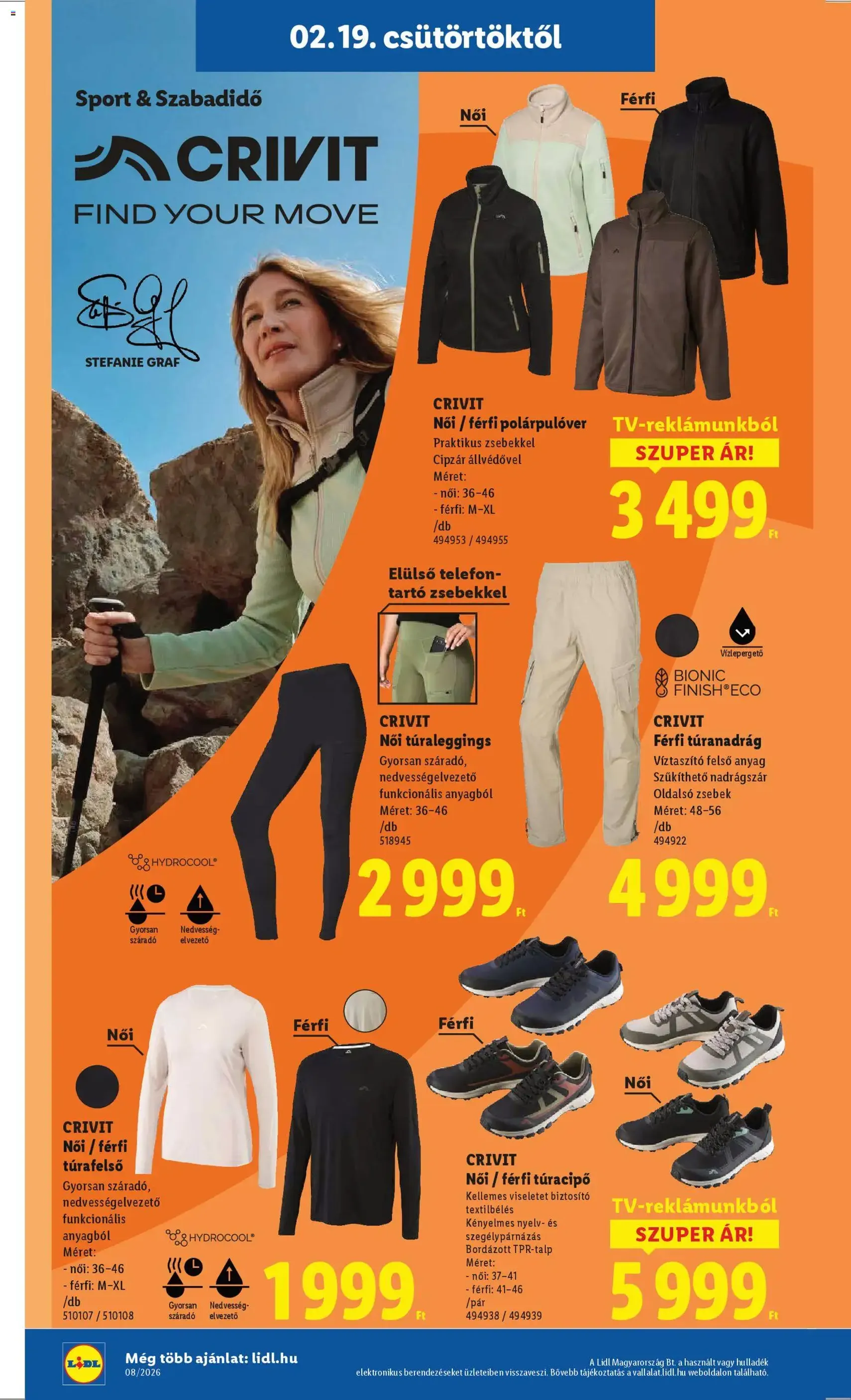 Lidl Akciós újság - 2026.02.19. érvényes szórólap 30 oldal 58 oldalból