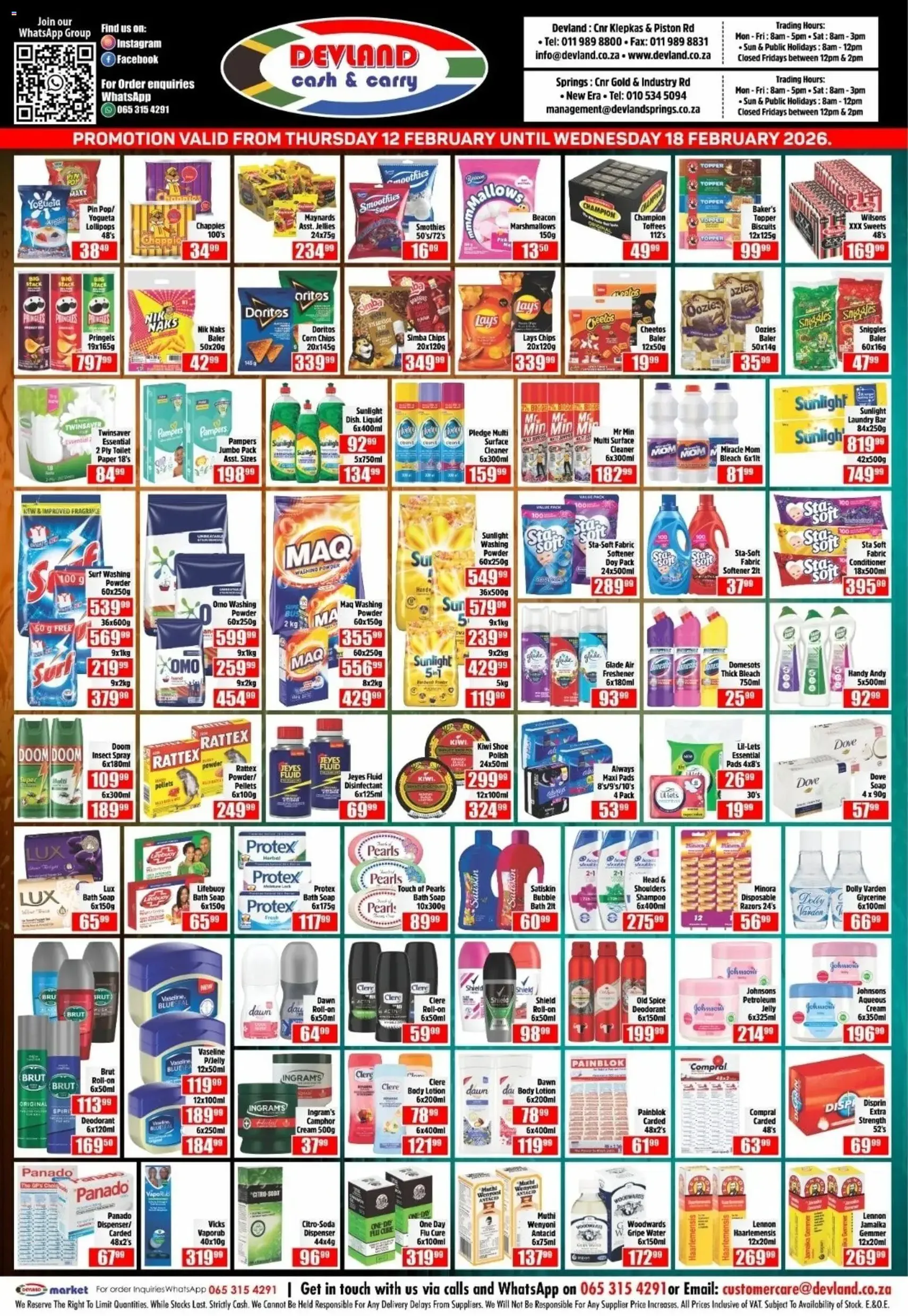 Devland Specials - valid flyer from 12/02/2026, page 2 of 2