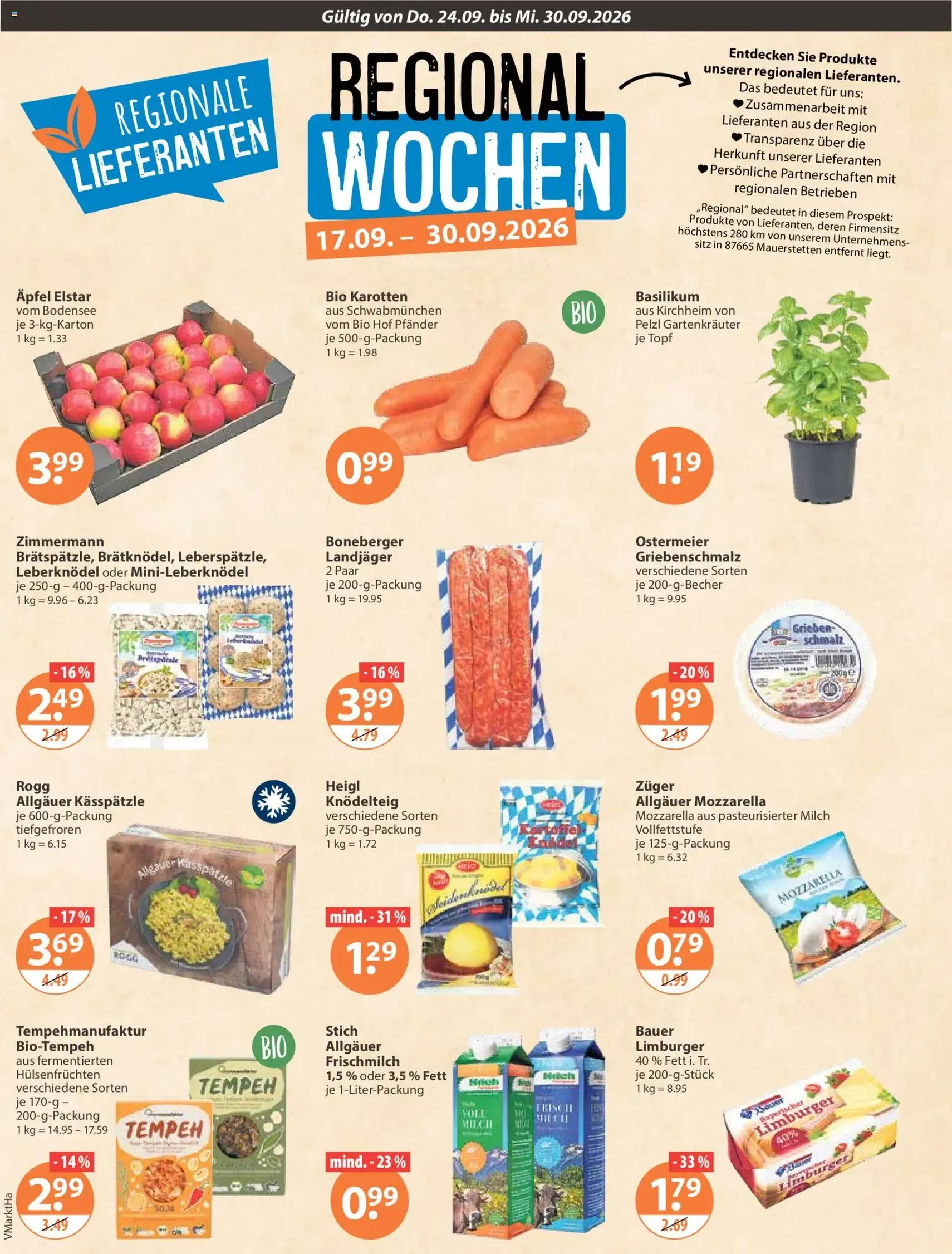 V-Markt Angebote - Gültiger Prospekt ab 24.09.2026, Seite 12 von insgesamt 30