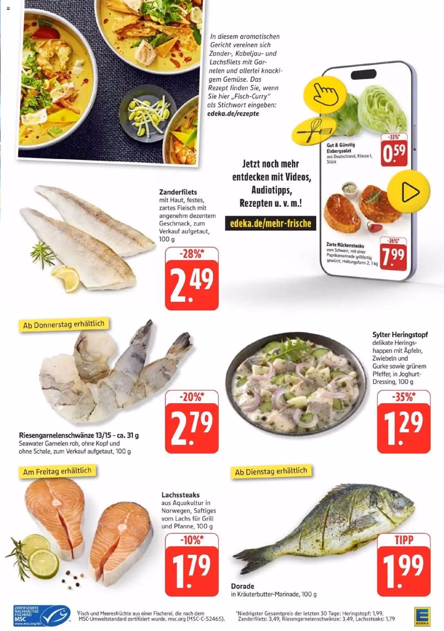 Edeka Prospekt - Gültiger Prospekt ab 04.08.2025, Seite 9 von insgesamt 36