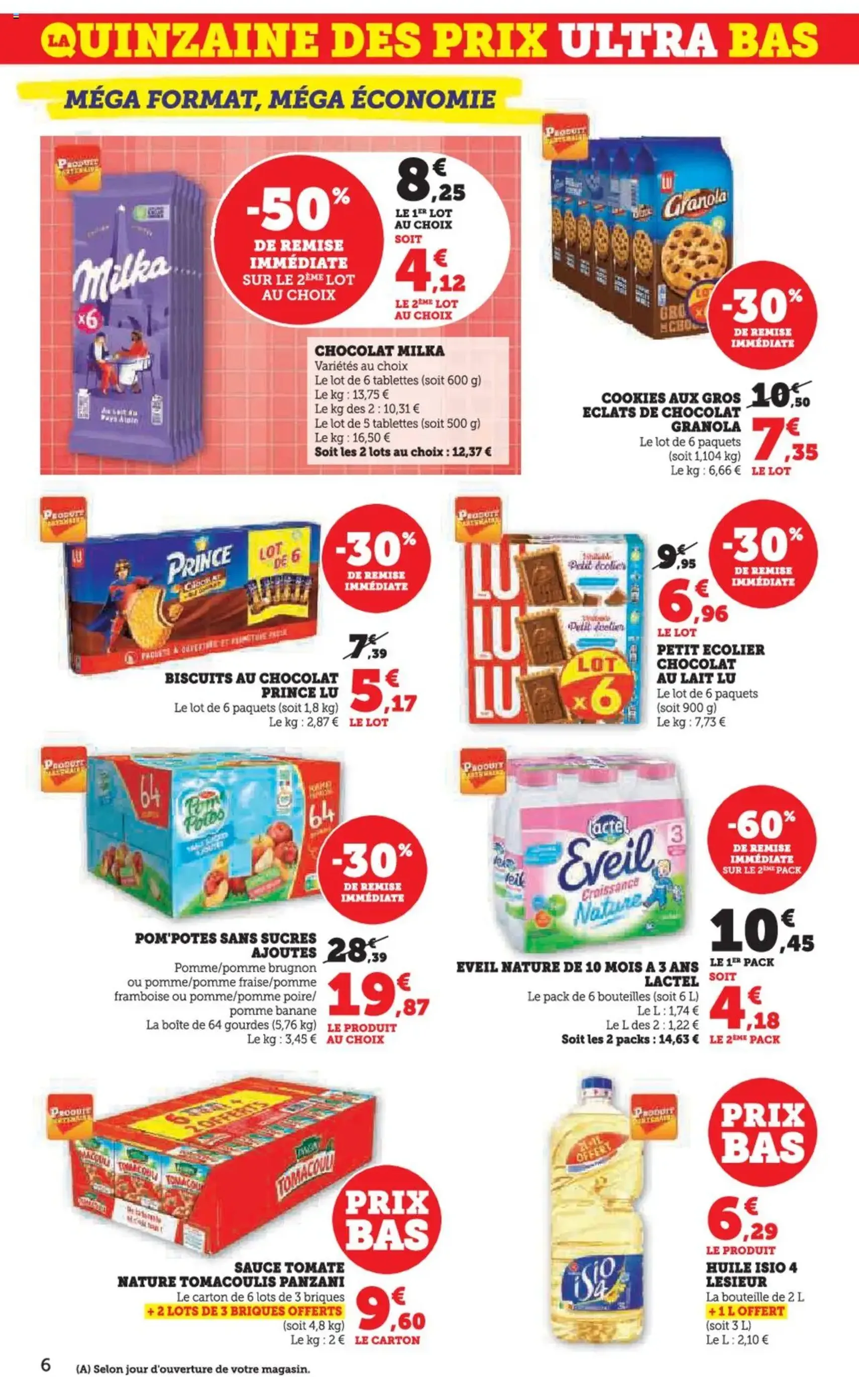 Super U catalogue - brochure valable à partir du 26/08/2025, page 6 sur 44 Super U catalogue - brochure valable à partir du 26/08/2025, page 6 sur 44