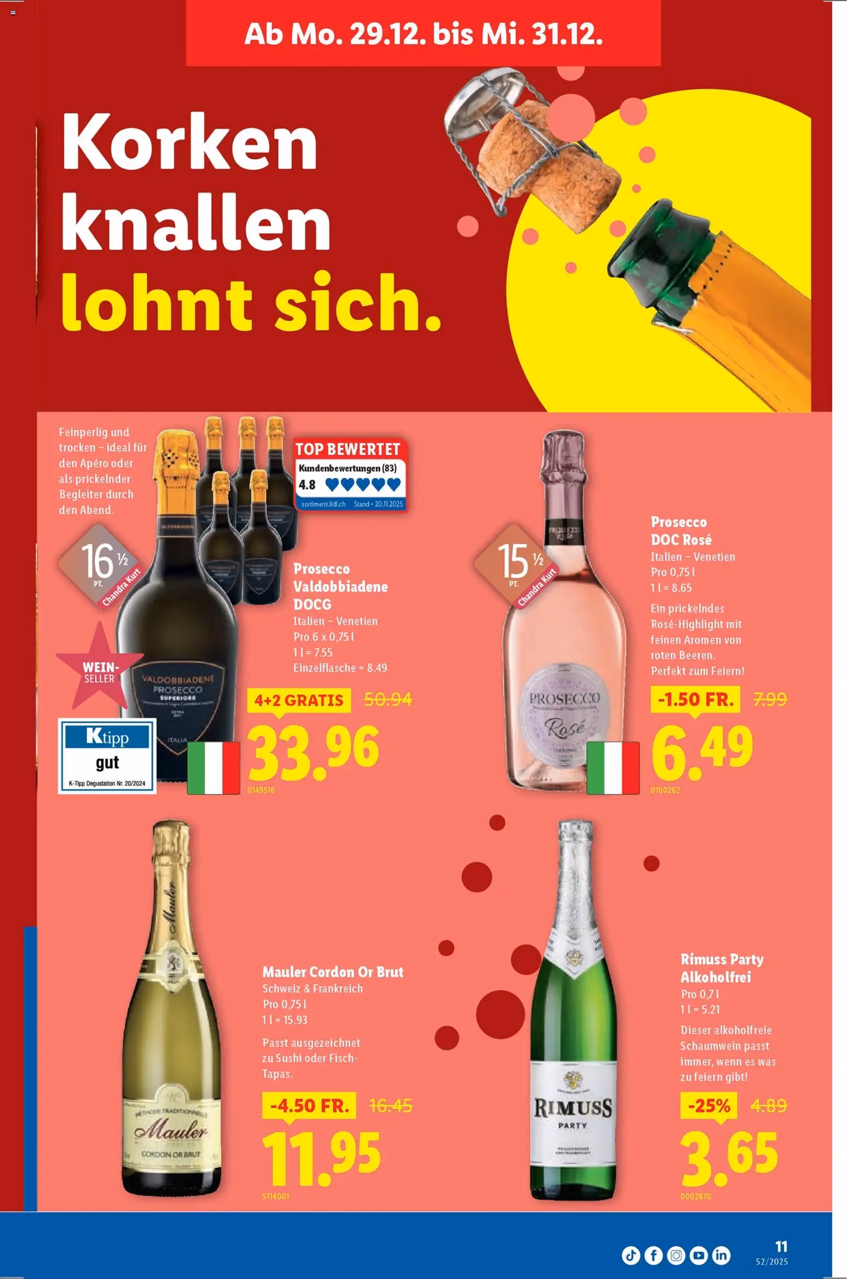 Lidl Aktionen - Gültiger Prospekt ab 26.12.2025, Seite 11 von insgesamt 24