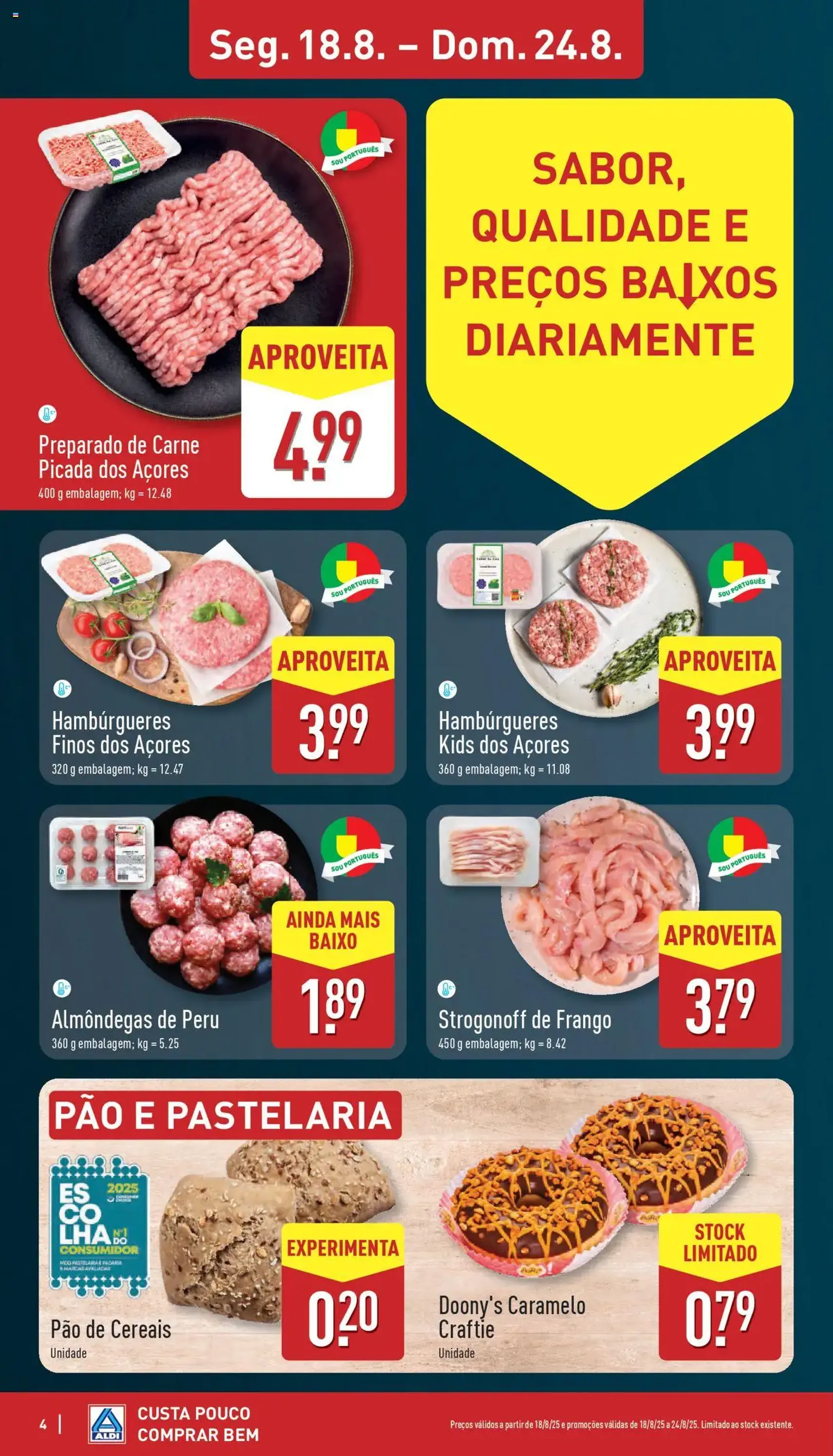 Aldi folheto - folheto válido a partir de 18/08/2025 página 4 de 36 Aldi folheto - folheto válido a partir de 18/08/2025 página 4 de 36