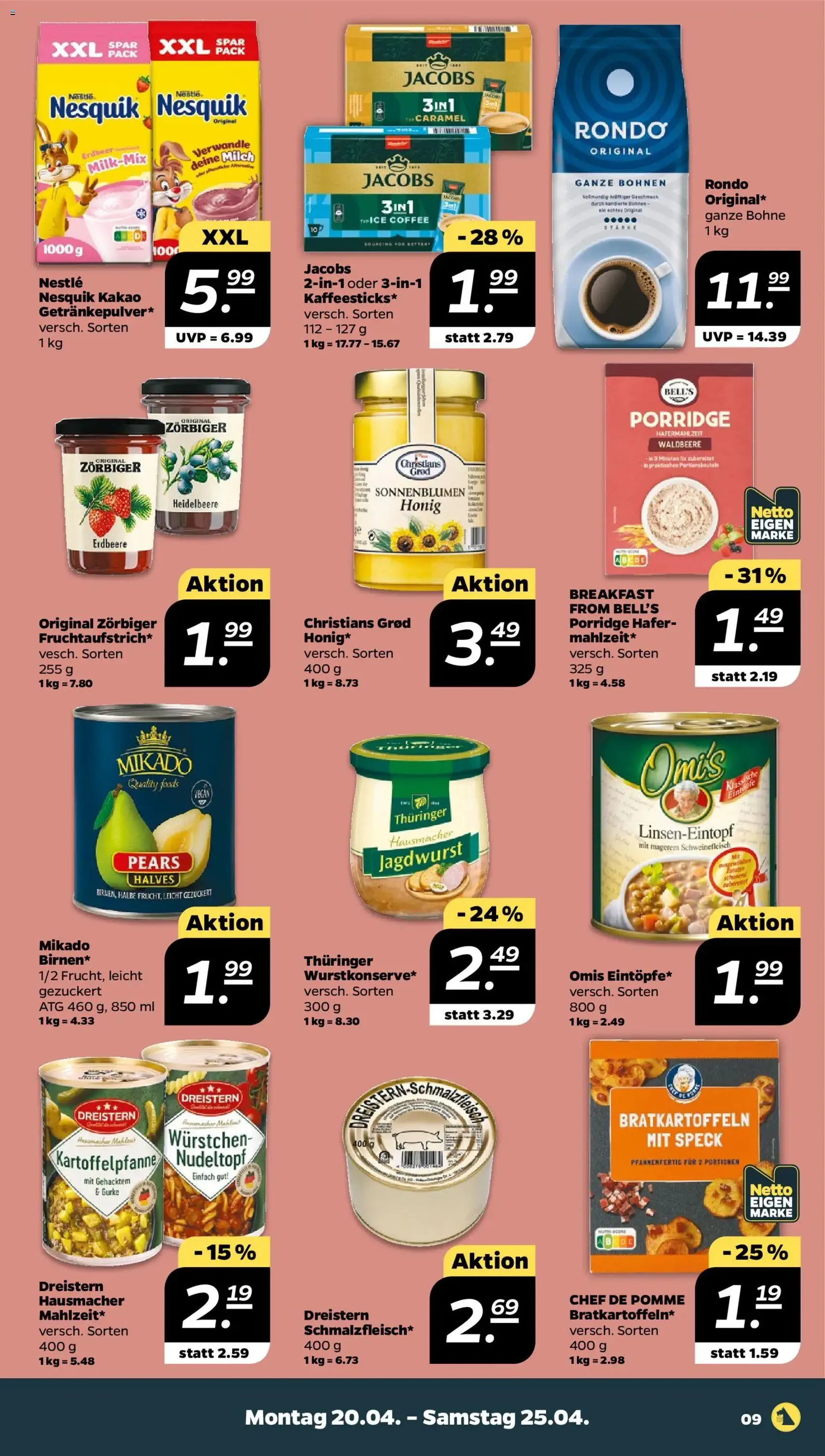 Netto Prospekt - Gültiger Prospekt ab 20.04.2026, Seite 9 von insgesamt 36