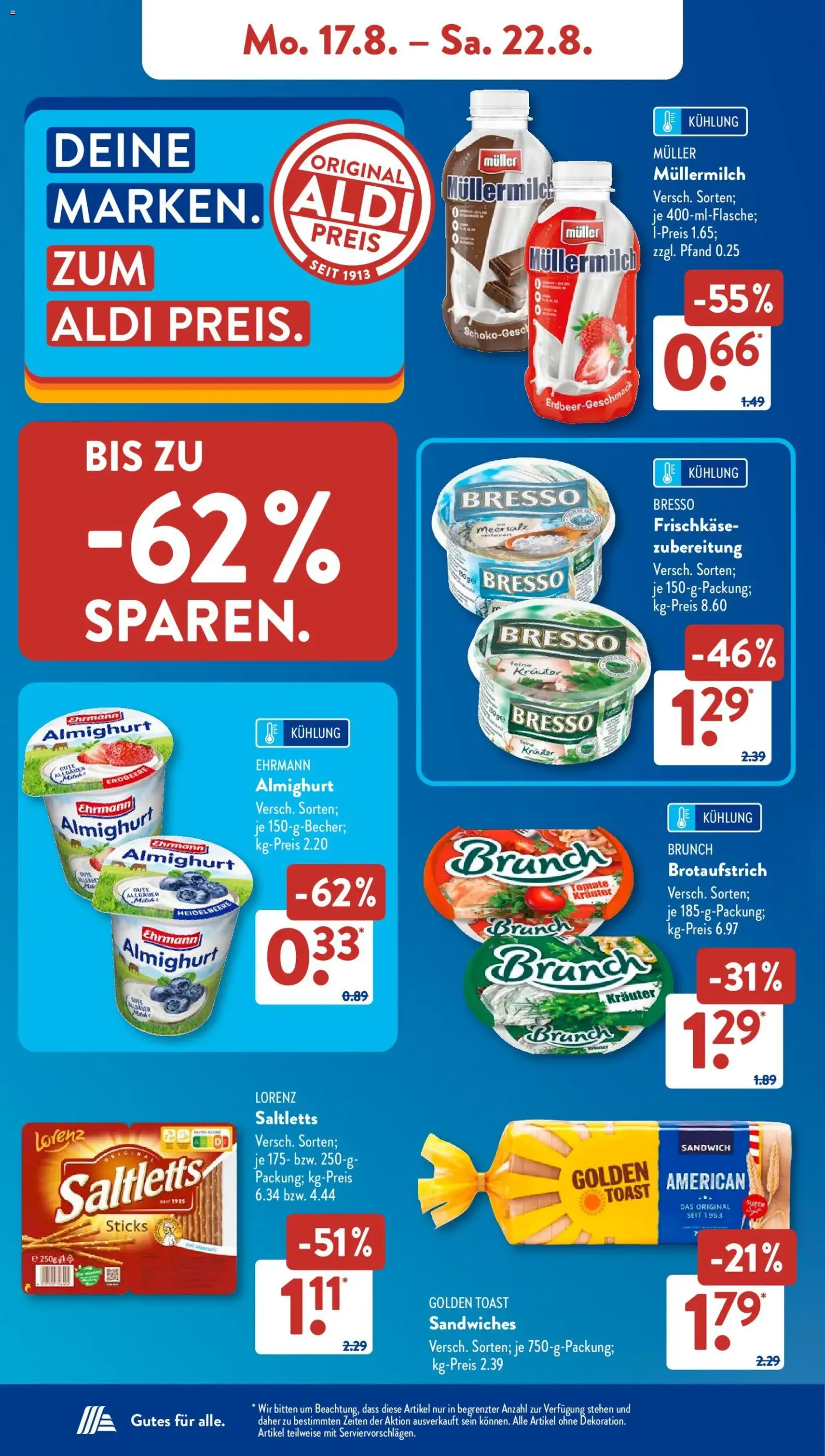 Aldi Süd Prospekt - Gültiger Prospekt ab 17.08.2026, Seite 7 von insgesamt 32