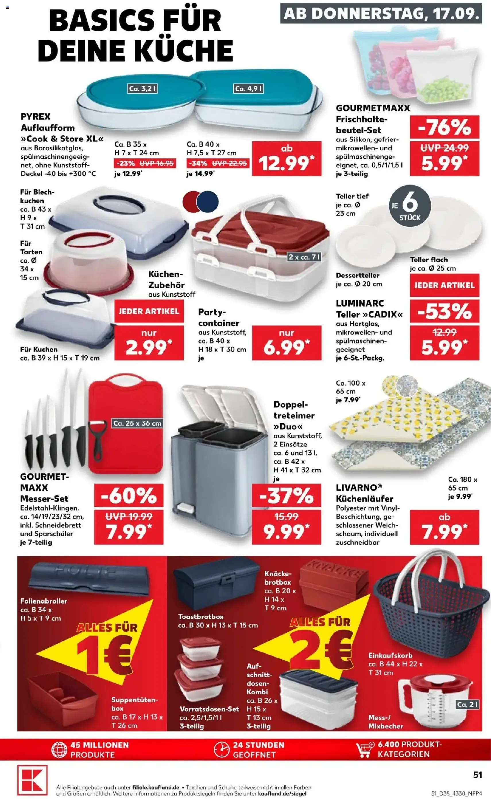 Kaufland Prospekt - Gültiger Prospekt ab 17.09.2026, Seite 51 von insgesamt 66