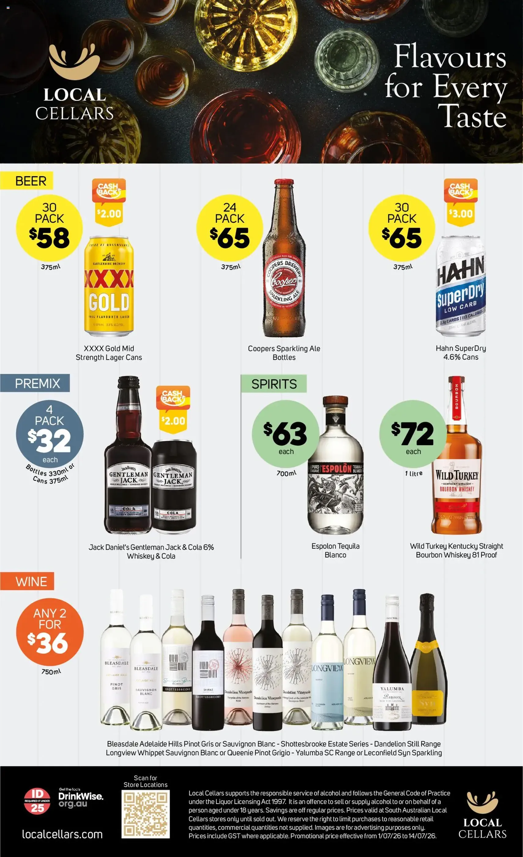 Foodland catalogue - valid flyer from 08/07/2026, page 33 of 35