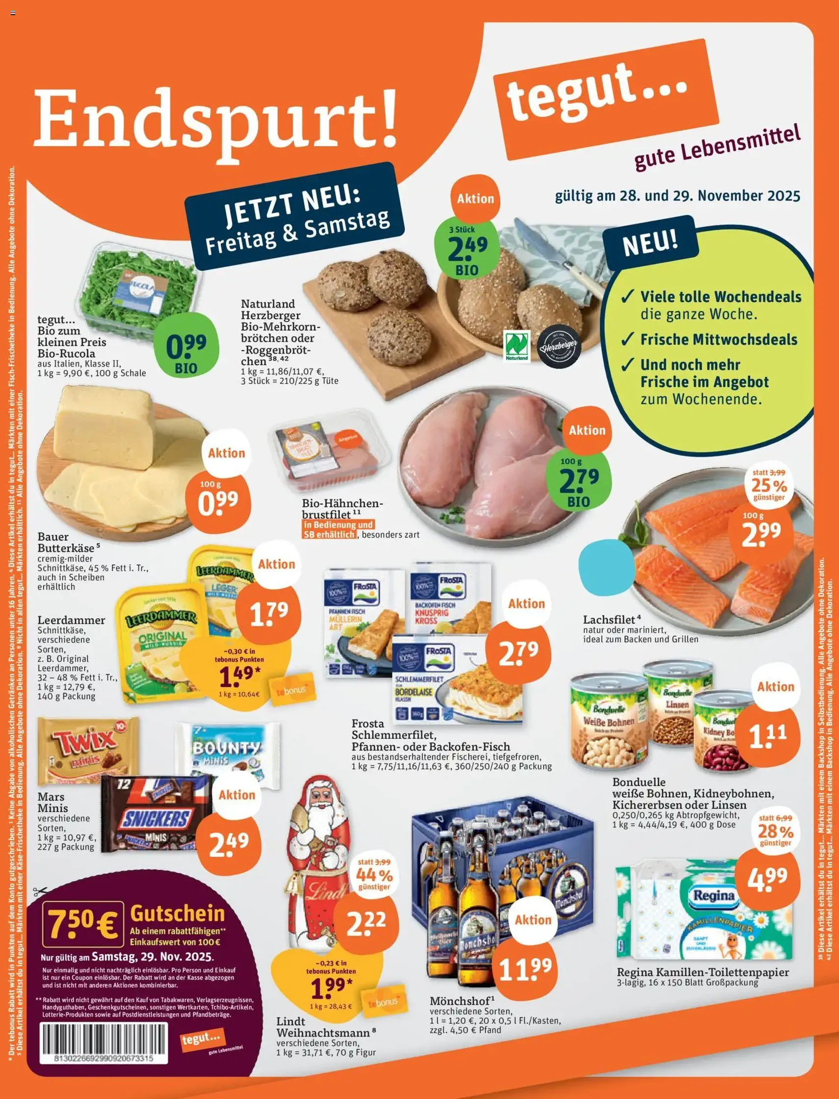 Tegut - Black Friday - Gültiger Prospekt ab 24.11.2025, Seite 1 von insgesamt 23