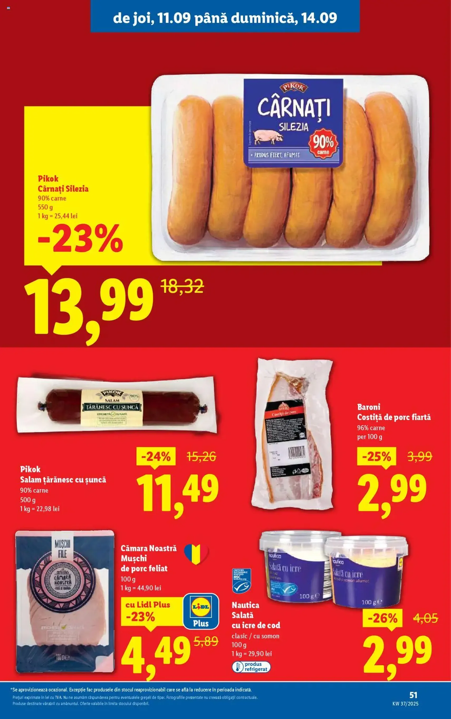 Catalog Lidl - cataloage valabile începând cu 08.09.2025 pagina 51 din 68 Catalog Lidl - cataloage valabile începând cu 08.09.2025 pagina 51 din 68
