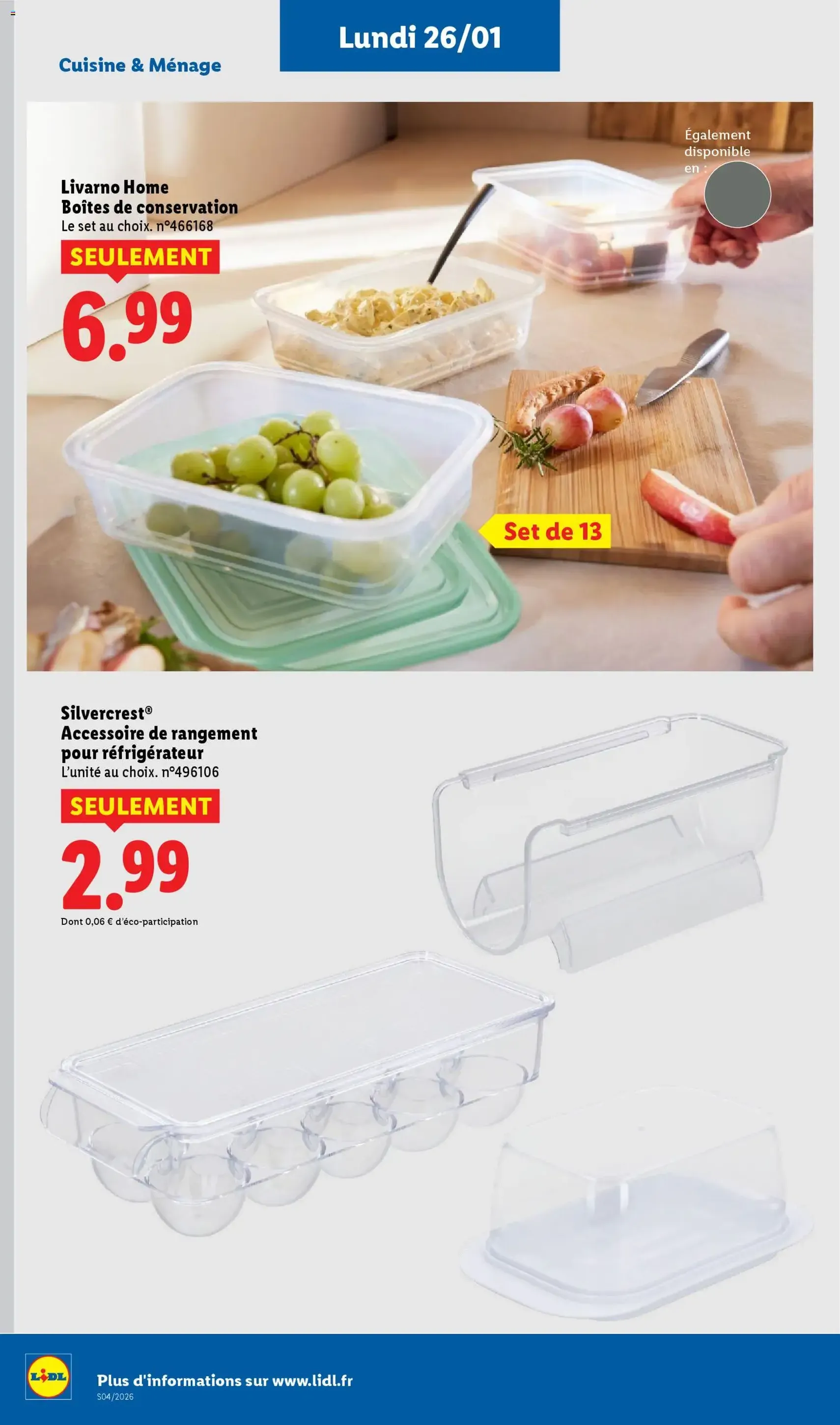 LIDL catalogue semaine 4 - brochure valable à partir du 22/01/2026, page 66 sur 79