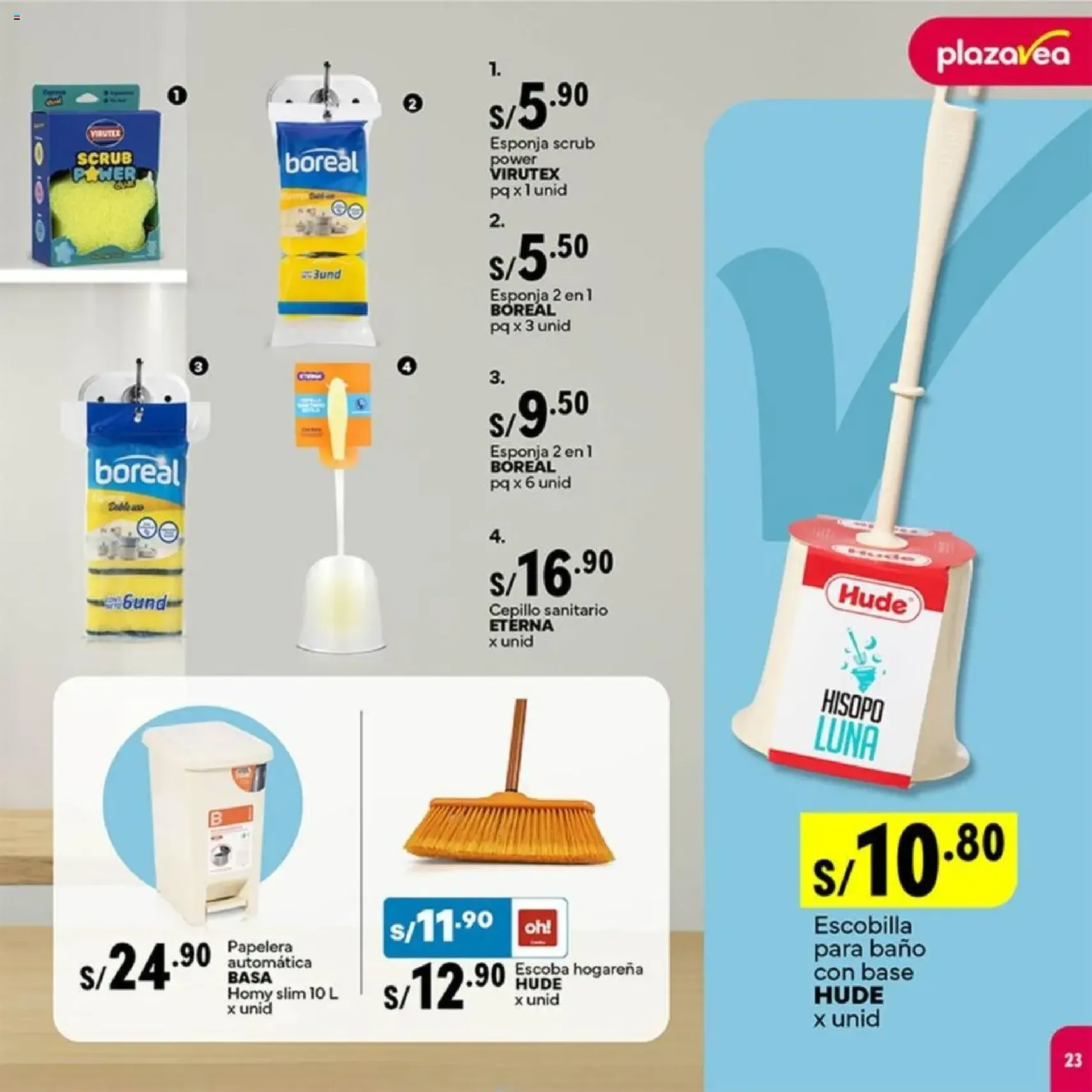 Plaza Vea - ESPECIAL LIMPIEZA 1 - folleto válido desde 03/11/2025 página 23 de 26
