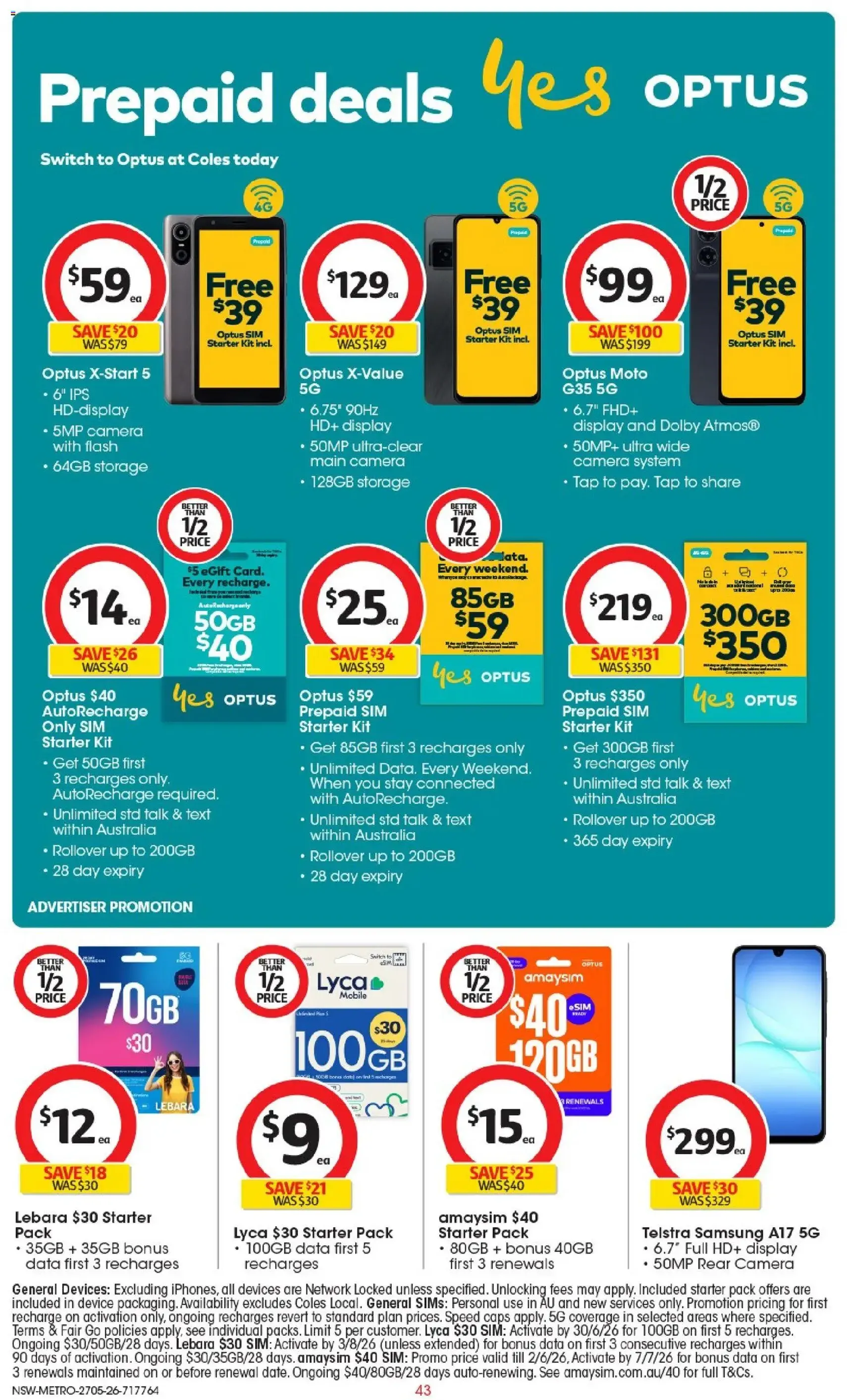 Coles catalogue - valid flyer from 27/05/2026, page 43 of 48