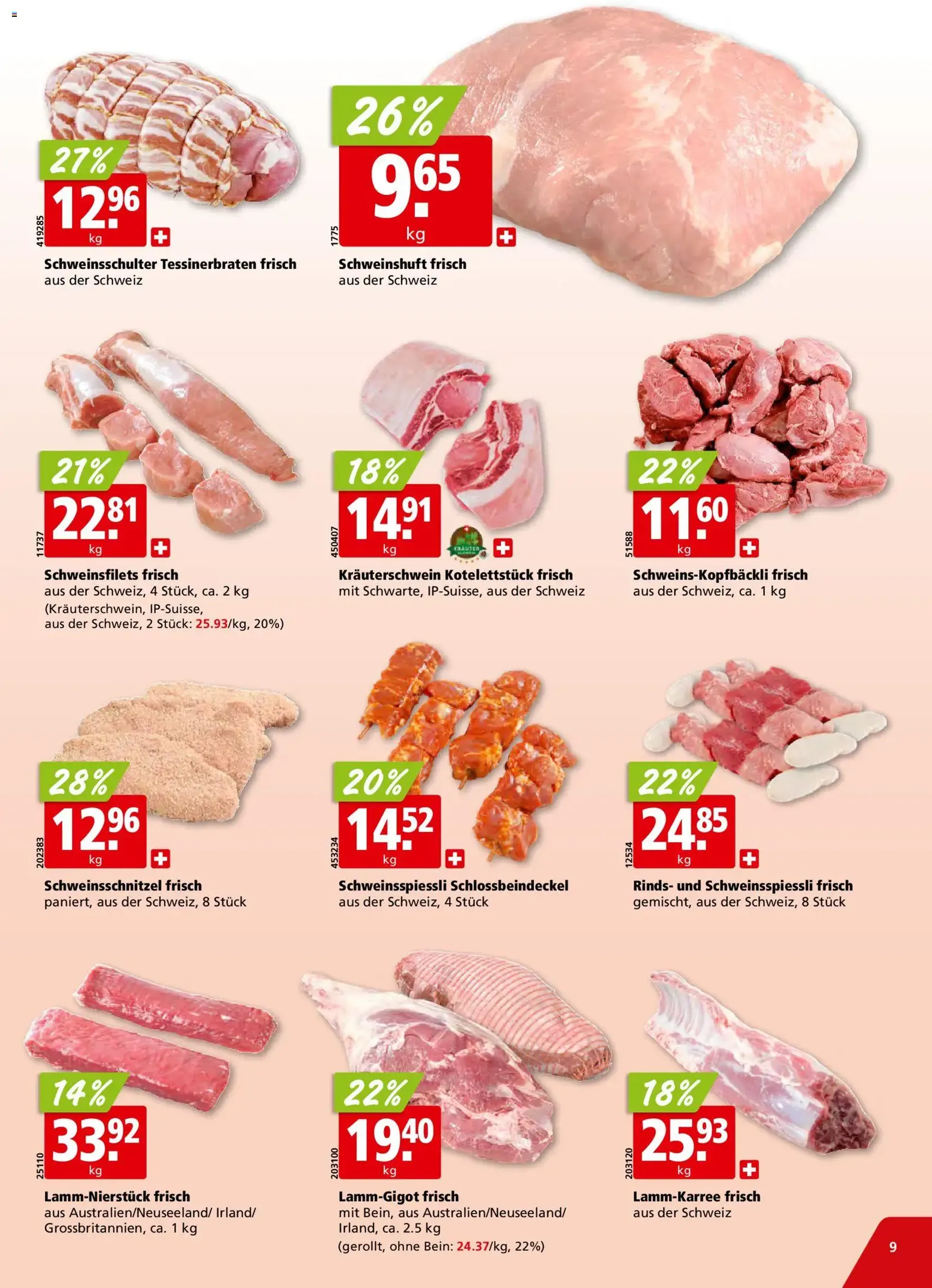 Aligro aktionen - Gültiger Prospekt ab 27.05.2026, Seite 9 von insgesamt 32