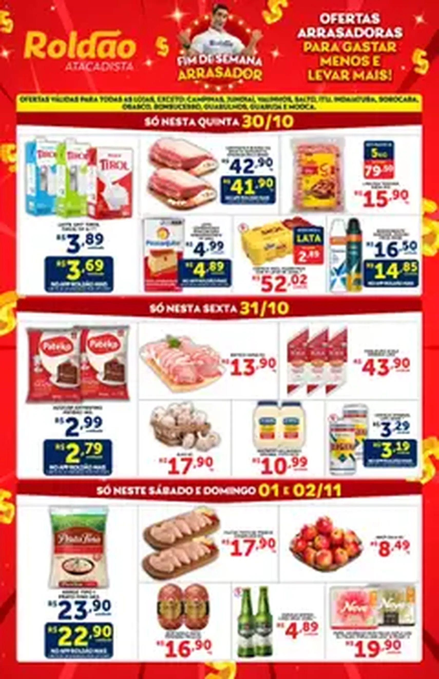 Roldão - Ofertas Fim de Semana - folheto válido a partir de 30/10/2025 página 1 de 1