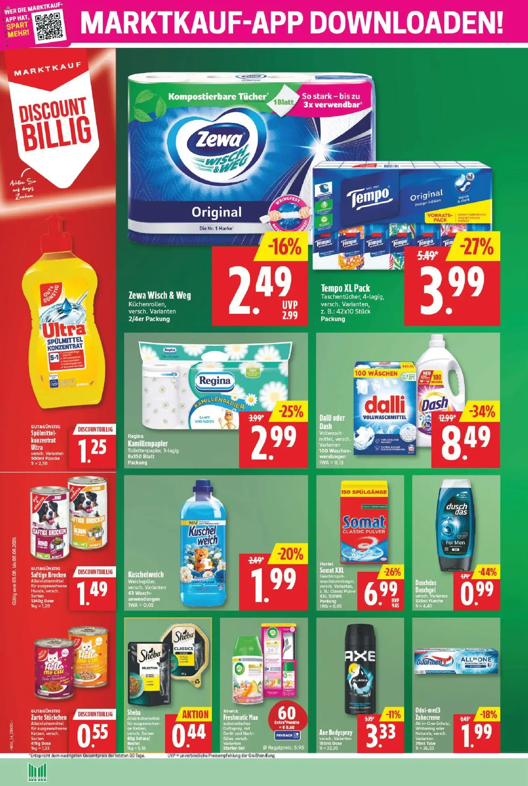 Marktkauf Prospekt - Gültiger Prospekt ab 03.08.2026, Seite 14 von insgesamt 32