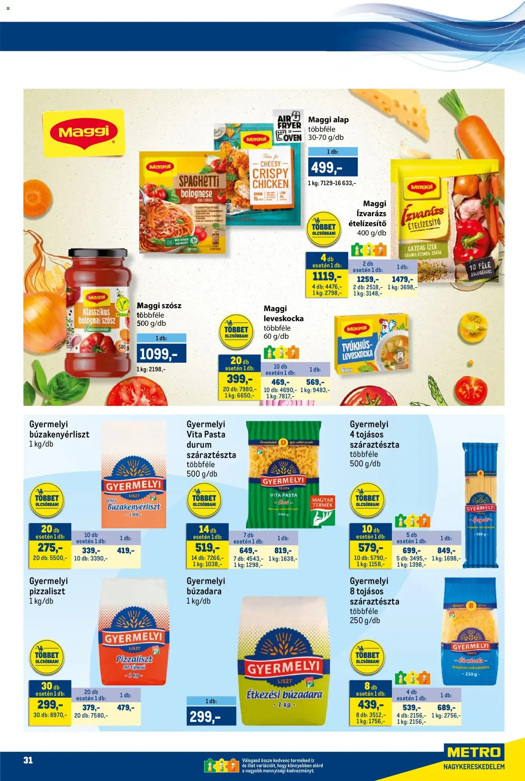 Metro Akciós újság - 2025.11.15. érvényes szórólap 31 oldal 55 oldalból