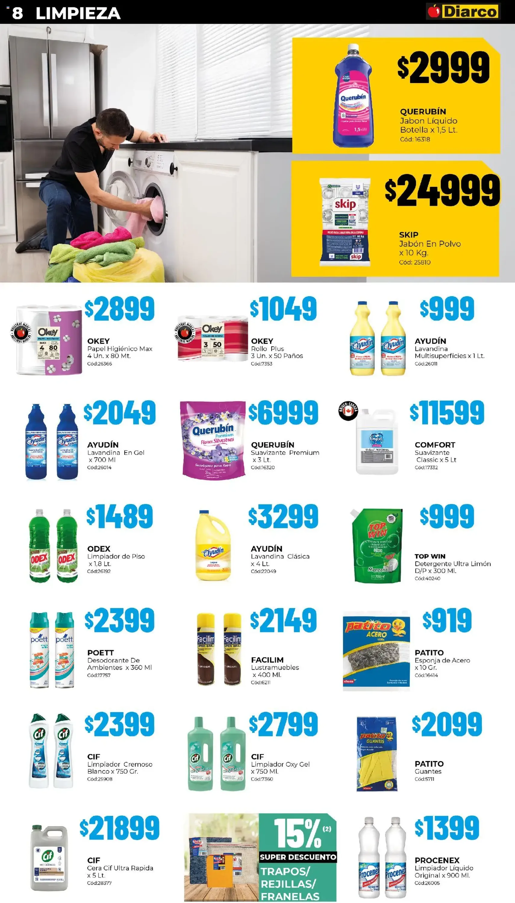 Diarco ofertas - folleto válido desde 27/10/2025 página 8 de 10 Diarco ofertas - folleto válido desde 27/10/2025 página 8 de 10