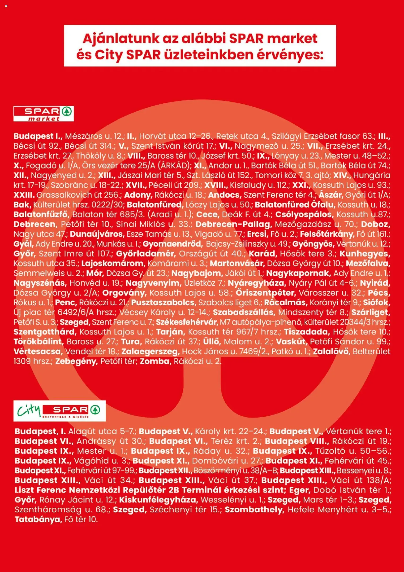 Spar Market Akciós újság - 2025.12.23. érvényes szórólap 3 oldal 3 oldalból