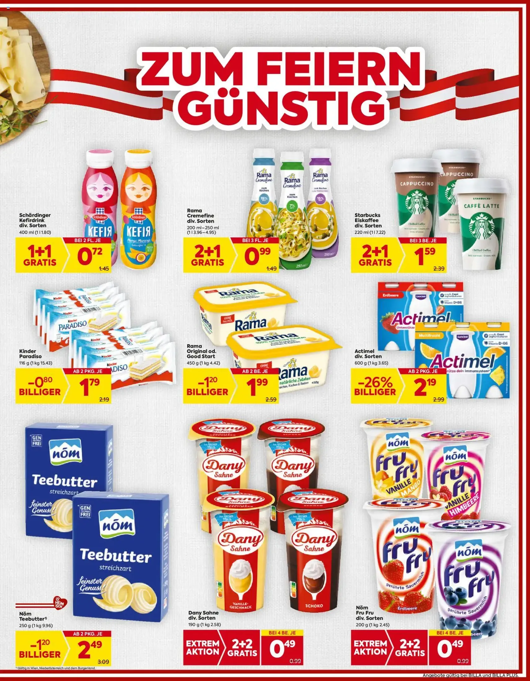 Billa Flugblatt - Gültiger Prospekt ab 23.10.2025, Seite 7 von insgesamt 20 Billa Flugblatt - Gültiger Prospekt ab 23.10.2025, Seite 7 von insgesamt 20