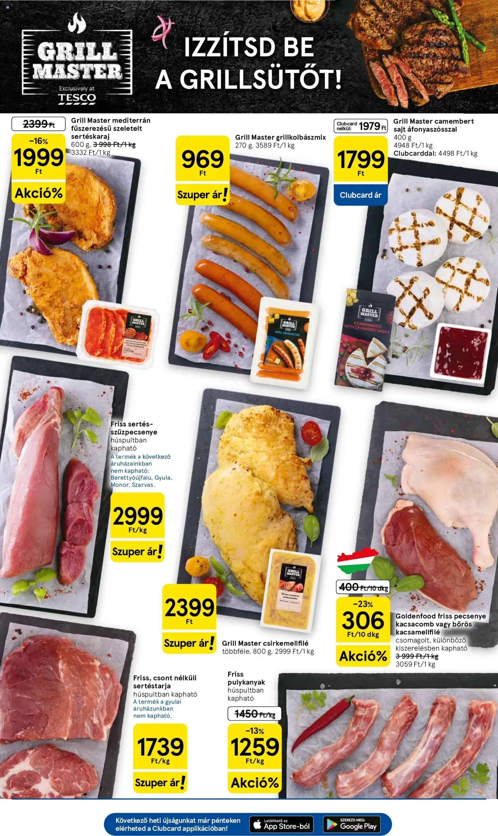 Tesco aktuális akciós újság - 2026.06.11. érvényes szórólap 3 oldal 36 oldalból
