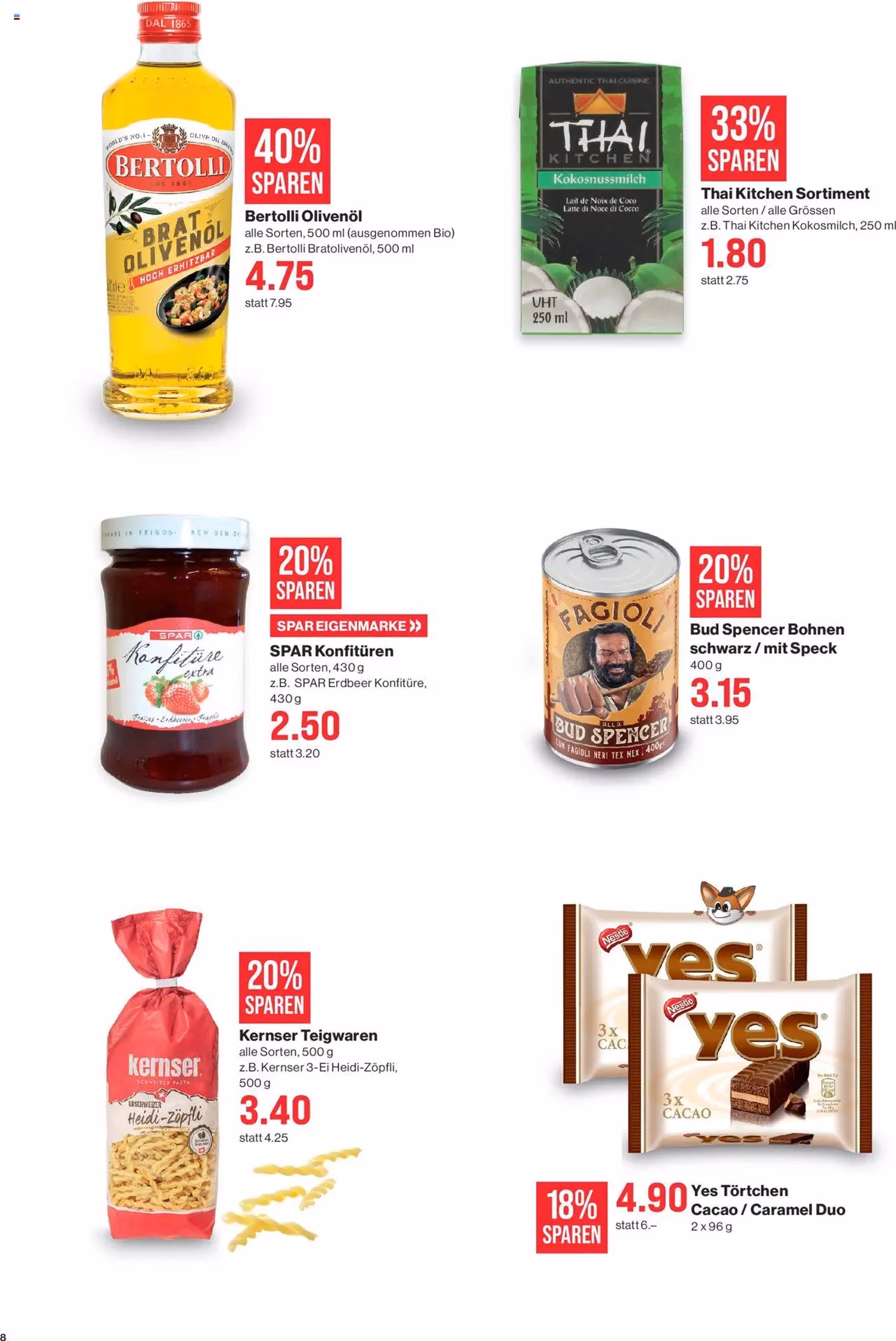 SPAR Aktionen - Gültiger Prospekt ab 02.10.2025, Seite 8 von insgesamt 24