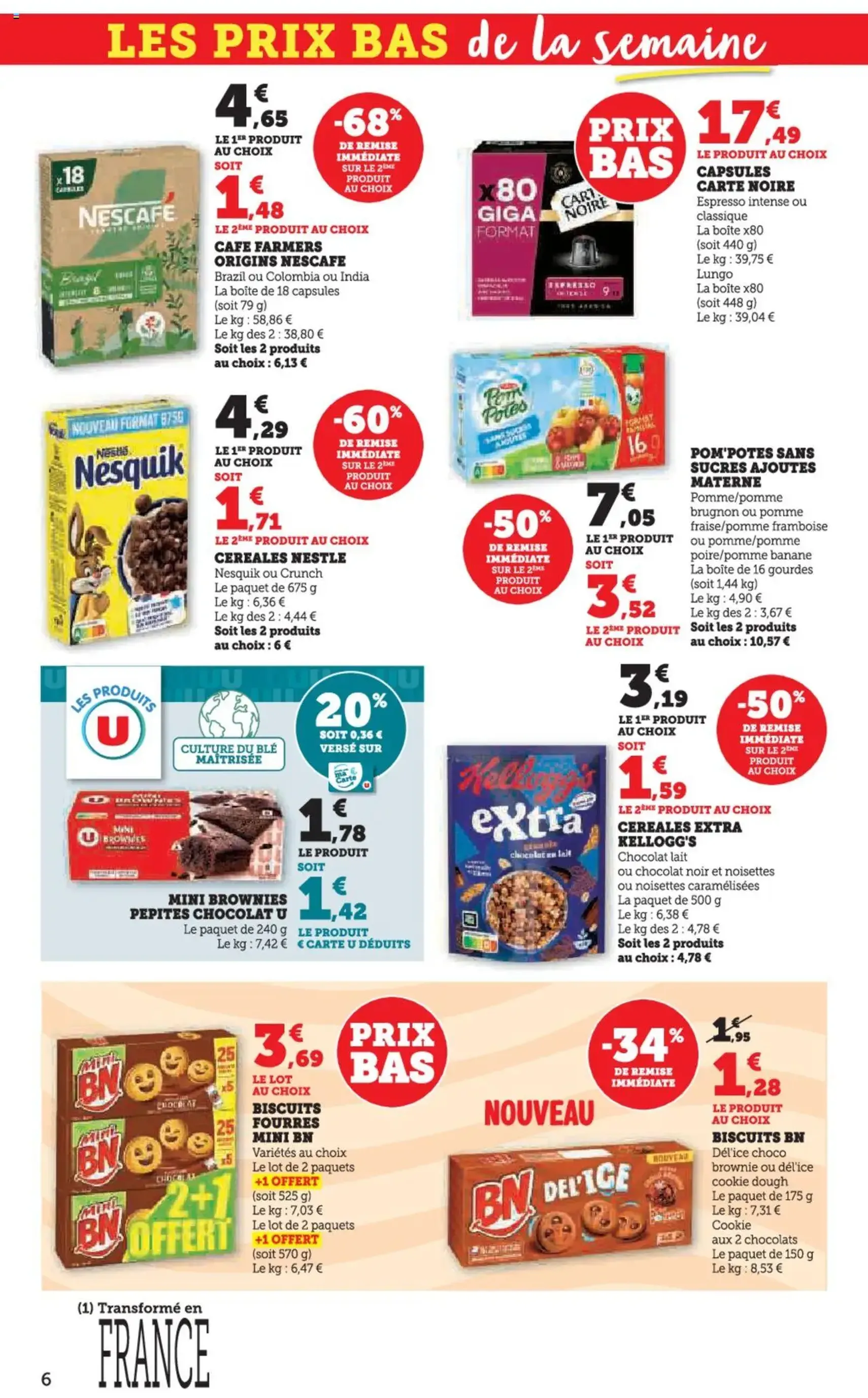 Super U catalogue - brochure valable à partir du 12/08/2025, page 6 sur 24 Super U catalogue - brochure valable à partir du 12/08/2025, page 6 sur 24