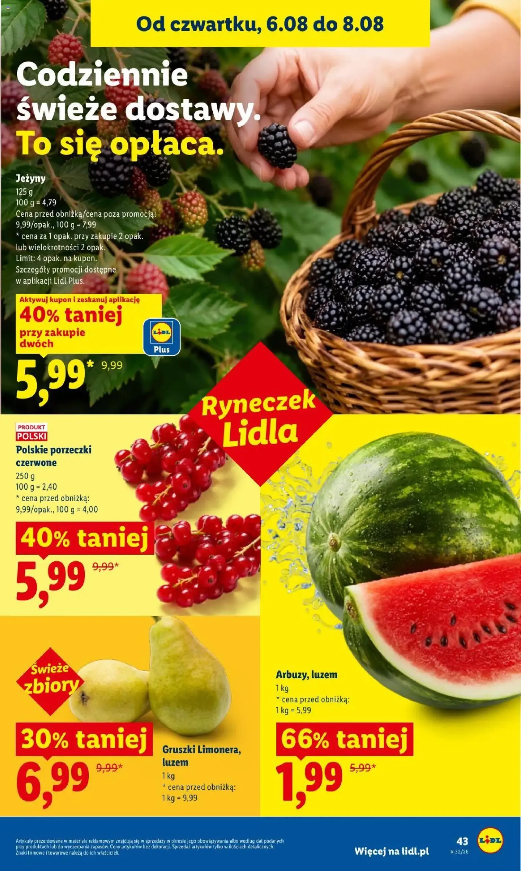 Lidl gazetka - ważny gazetka od 06.08.2026 strona 43 z 89