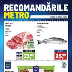 Metro catalog - Recomandările - previzualizare cataloage valabilă începând cu 11.08.2025