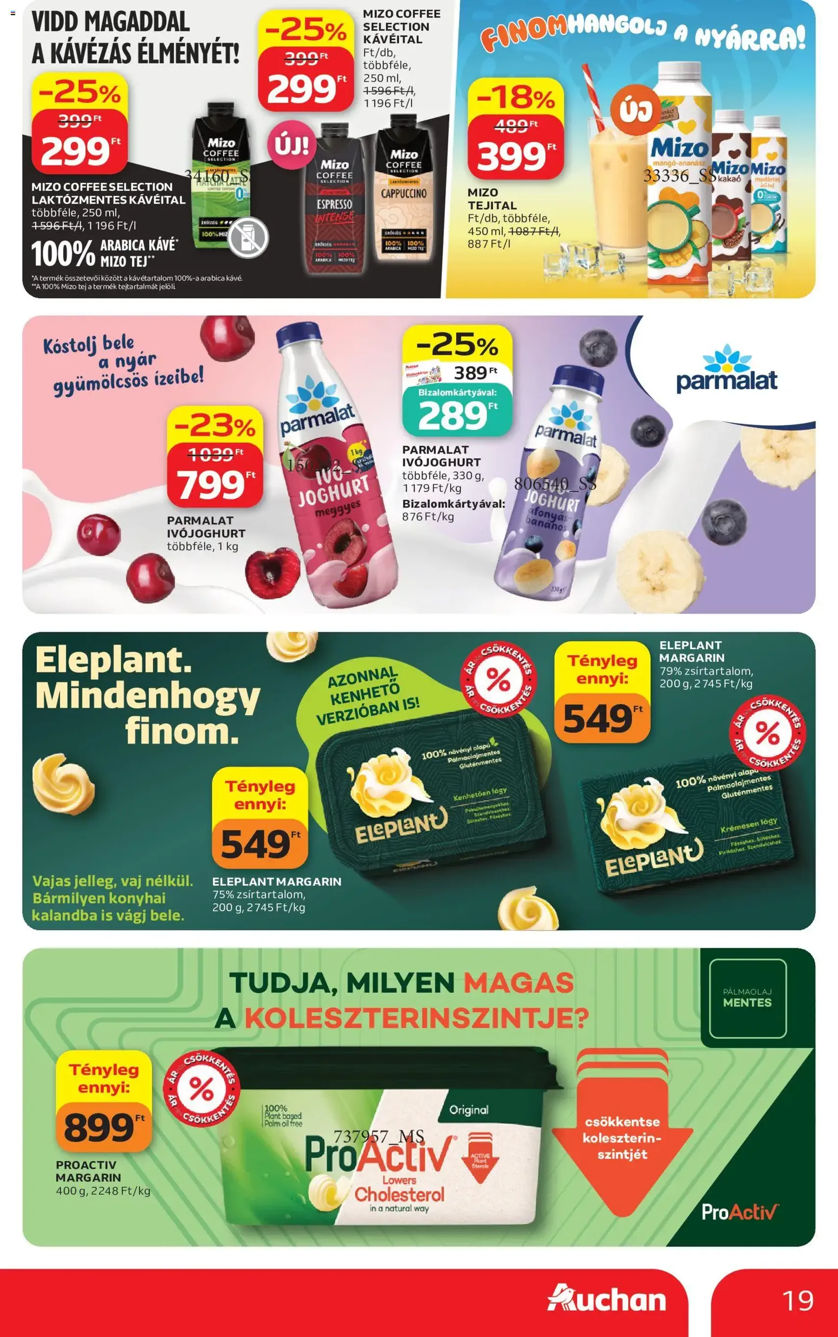 Auchan akciós újság - 2026.07.16. érvényes szórólap 19 oldal 56 oldalból