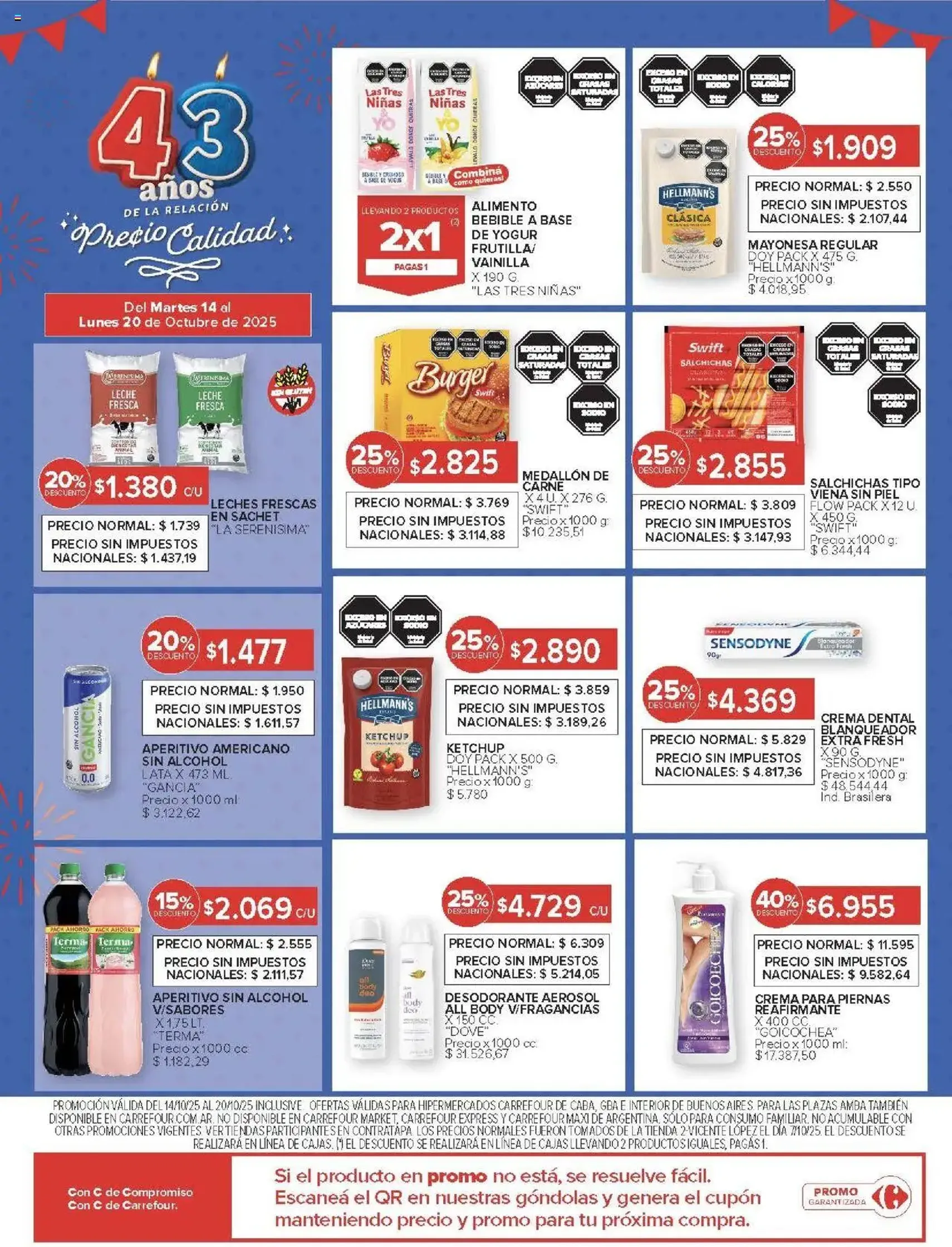 Carrefour ofertas - folleto válido desde 14/10/2025 página 15 de 54