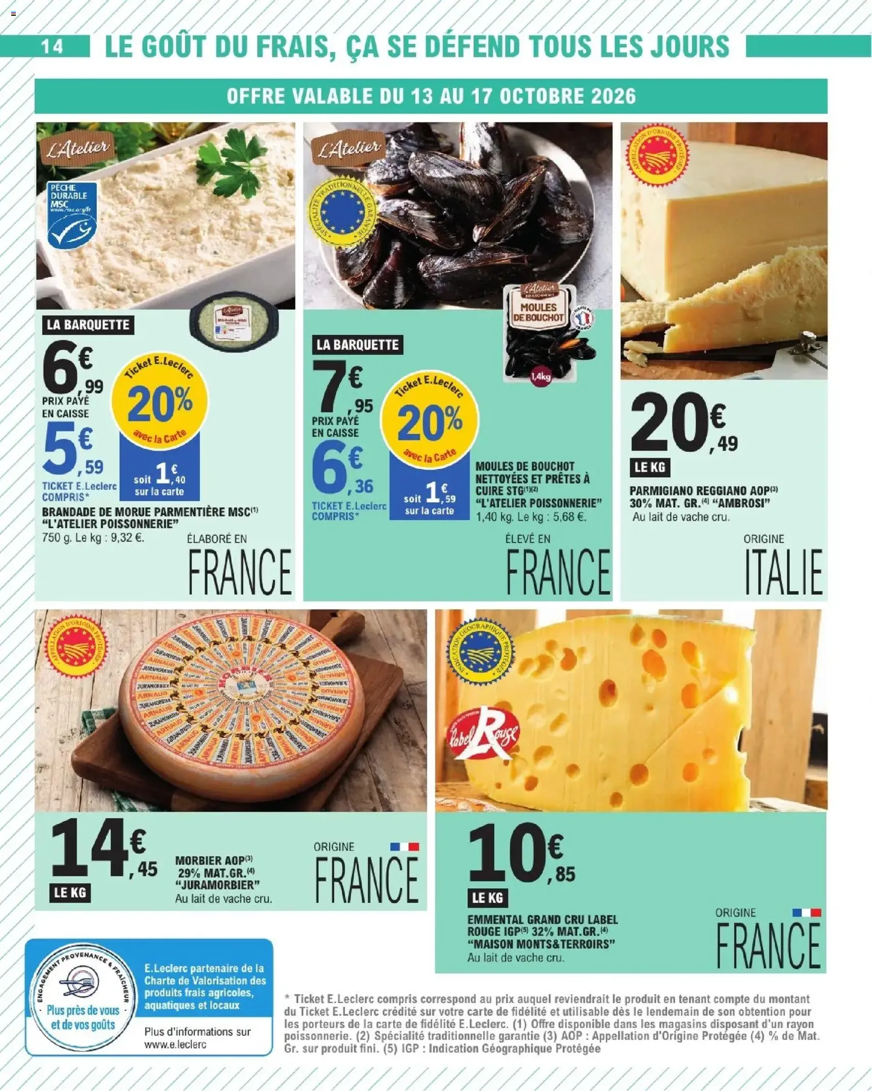 E.Leclerc catalogue - brochure valable à partir du 13/10/2026, page 14 sur 48