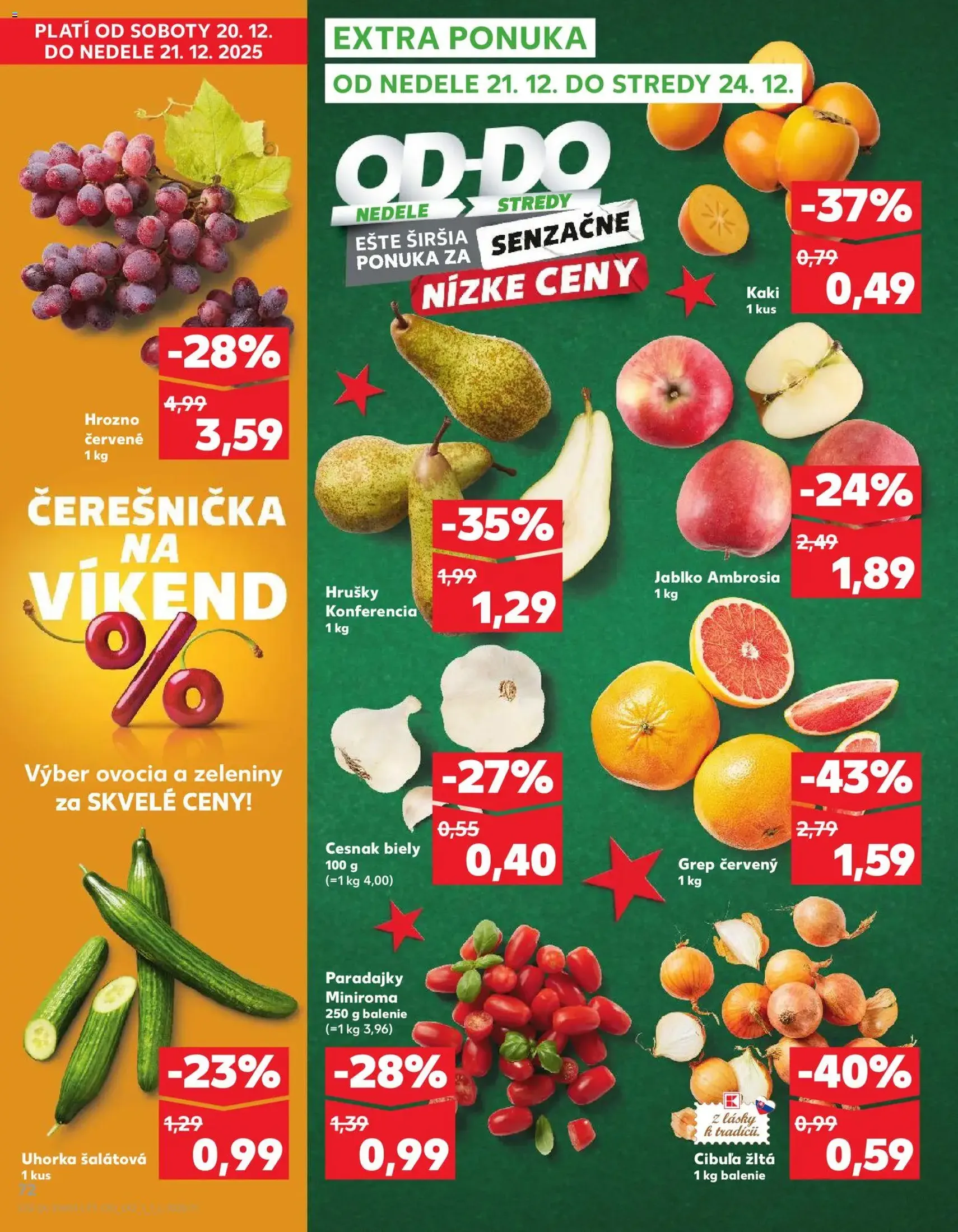Kaufland SK Akciós újság - 2025.12.18. érvényes szórólap 72 oldal 78 oldalból