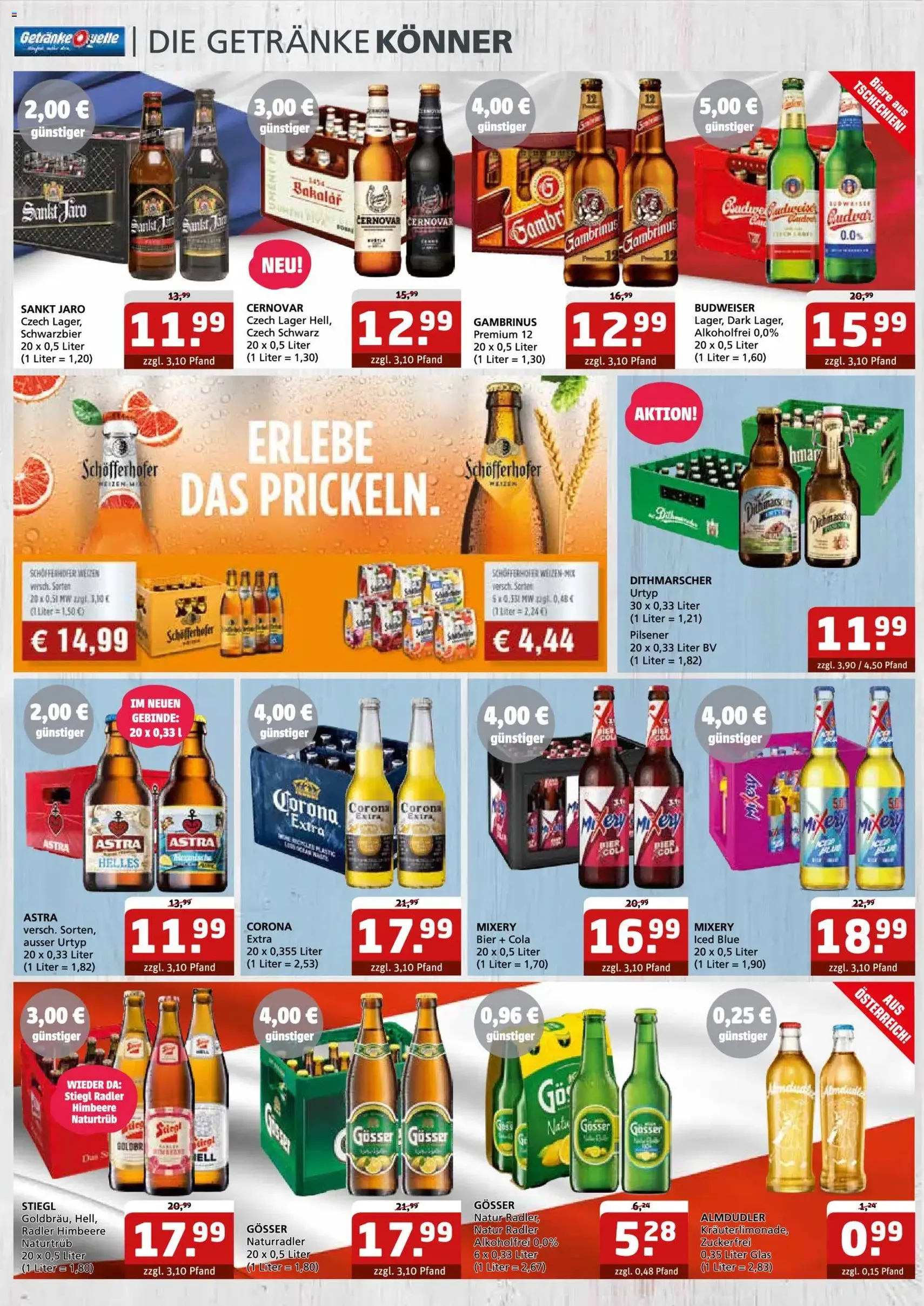 Getränke Quelle Prospekt - Gültiger Prospekt ab 03.08.2026, Seite 2 von insgesamt 6