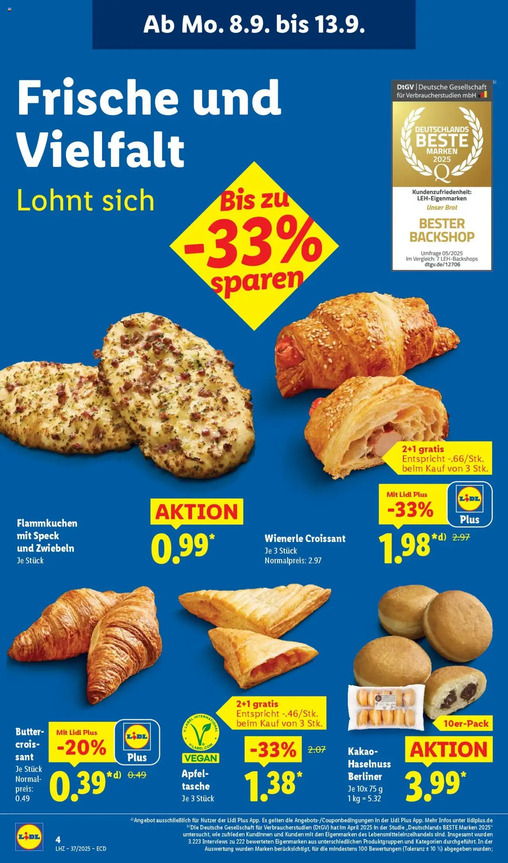 Lidl Prospekt - Gültiger Prospekt ab 08.09.2025, Seite 8 von insgesamt 67 Lidl Prospekt - Gültiger Prospekt ab 08.09.2025, Seite 8 von insgesamt 67