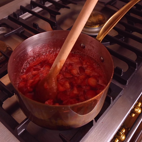 Confettura di fragole - procedimento 1