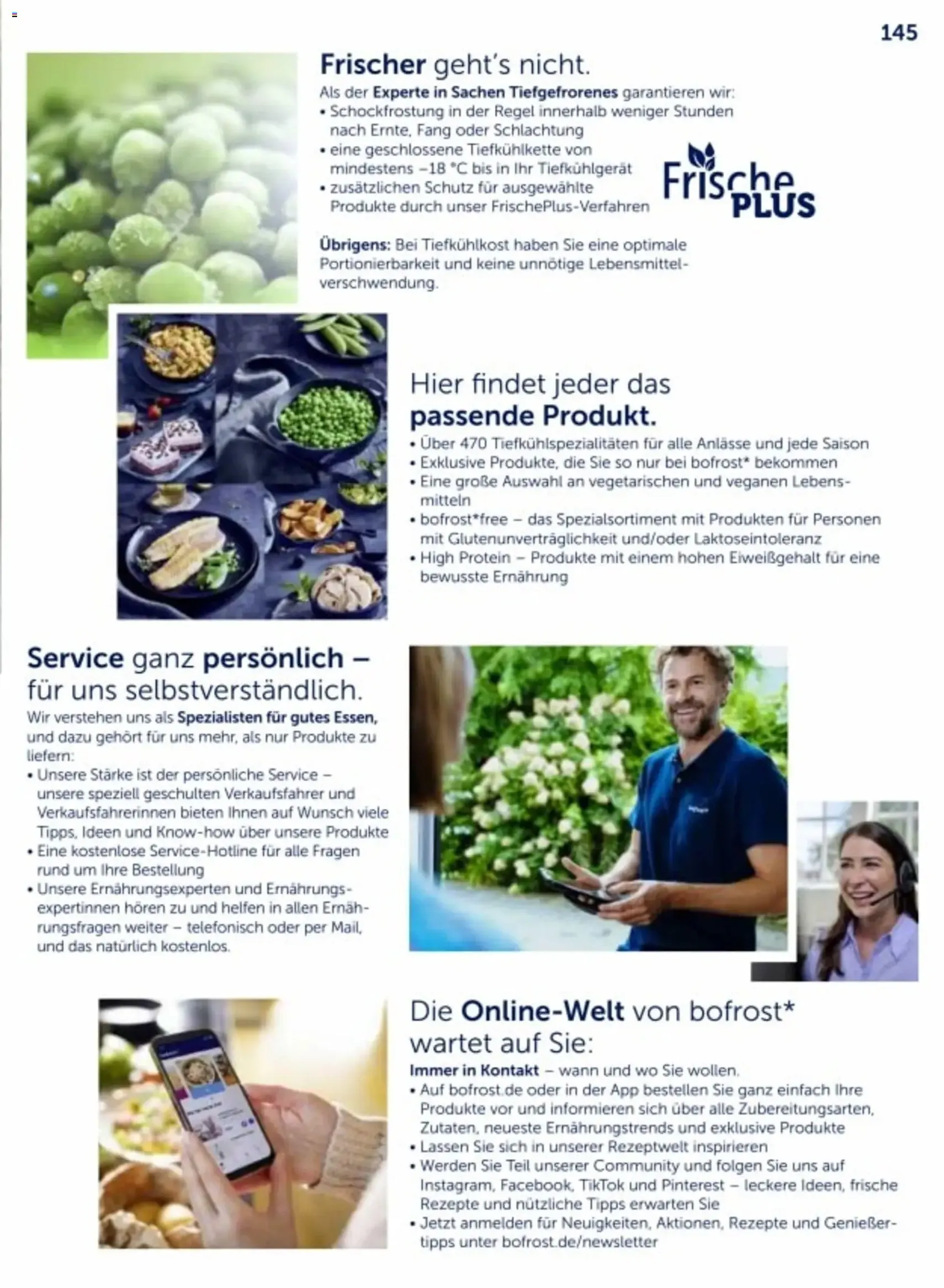 Bofrost Katalog - Gültiger Prospekt ab 06.03.2026, Seite 145 von insgesamt 150