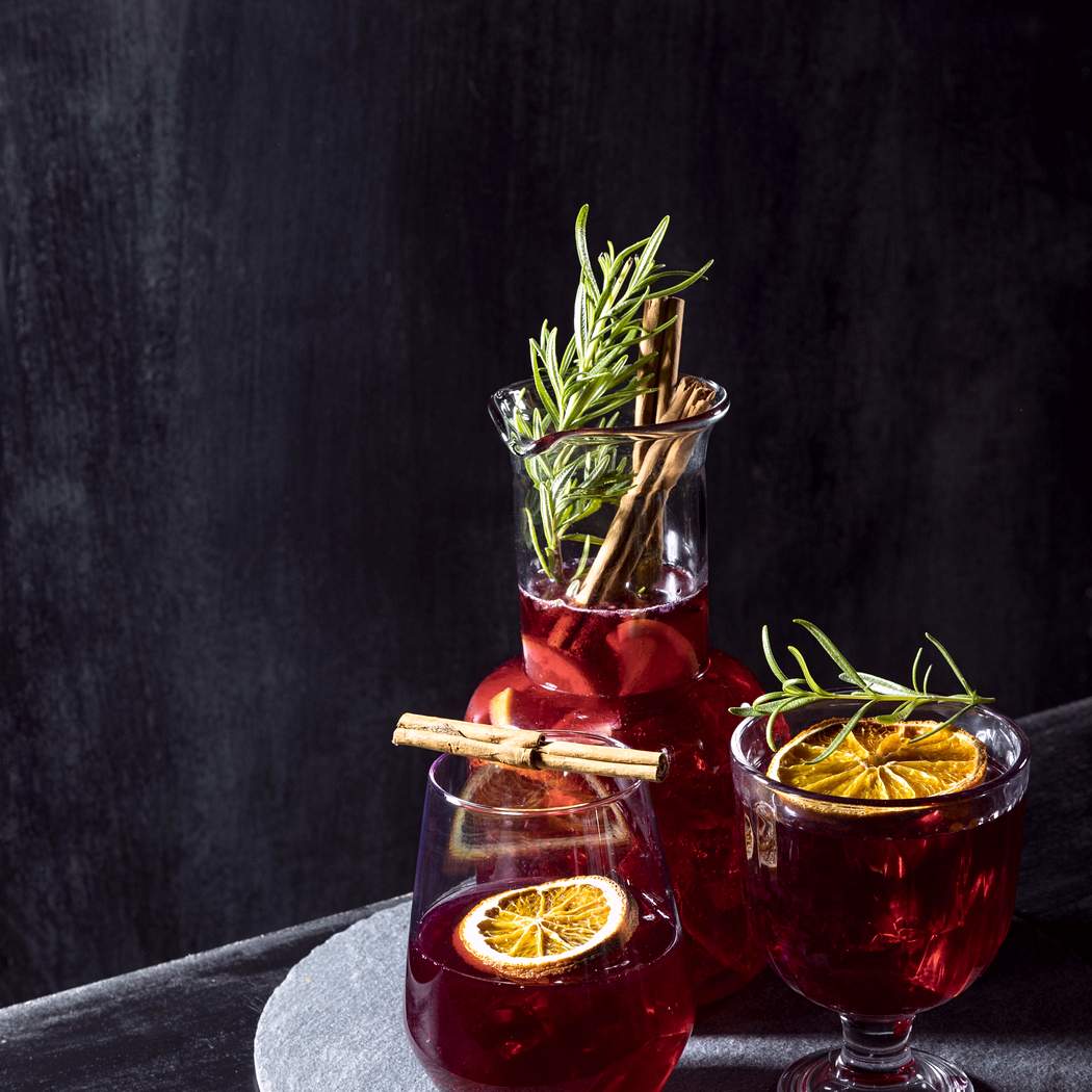 Semplice sangria natalizia per le feste