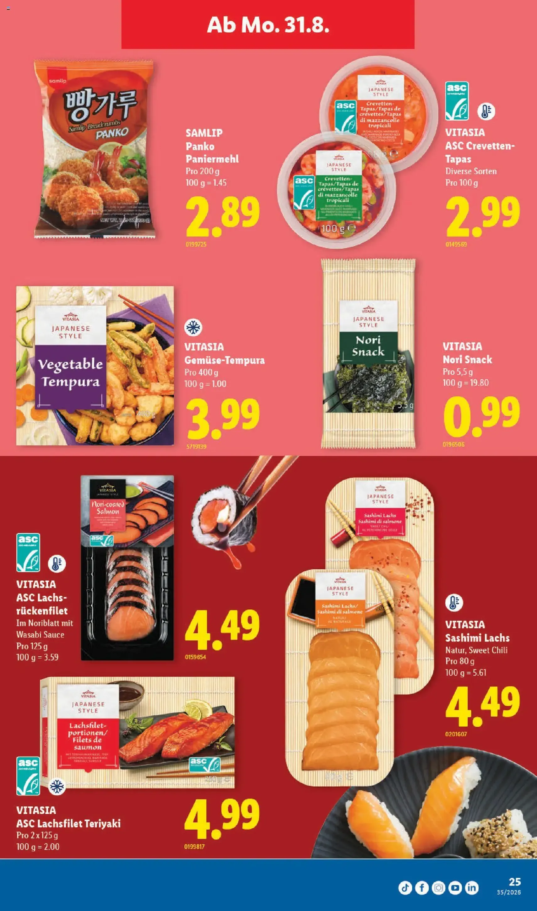 Lidl aktionen - Gültiger Prospekt ab 27.08.2026, Seite 29 von insgesamt 37