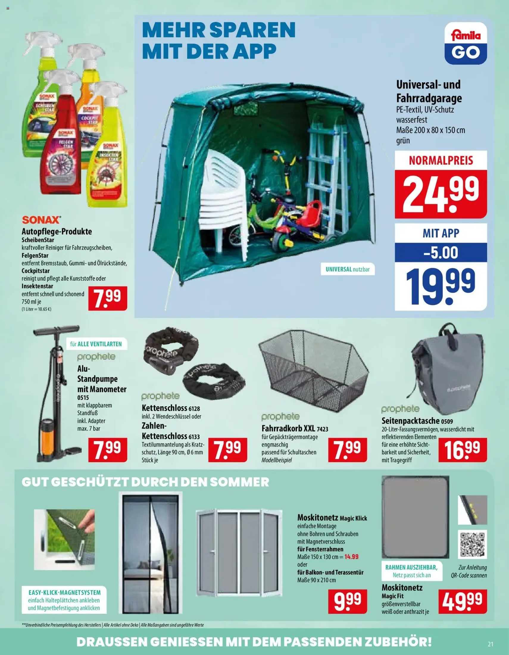 Famila Prospekt - Gültiger Prospekt ab 27.07.2026, Seite 21 von insgesamt 24