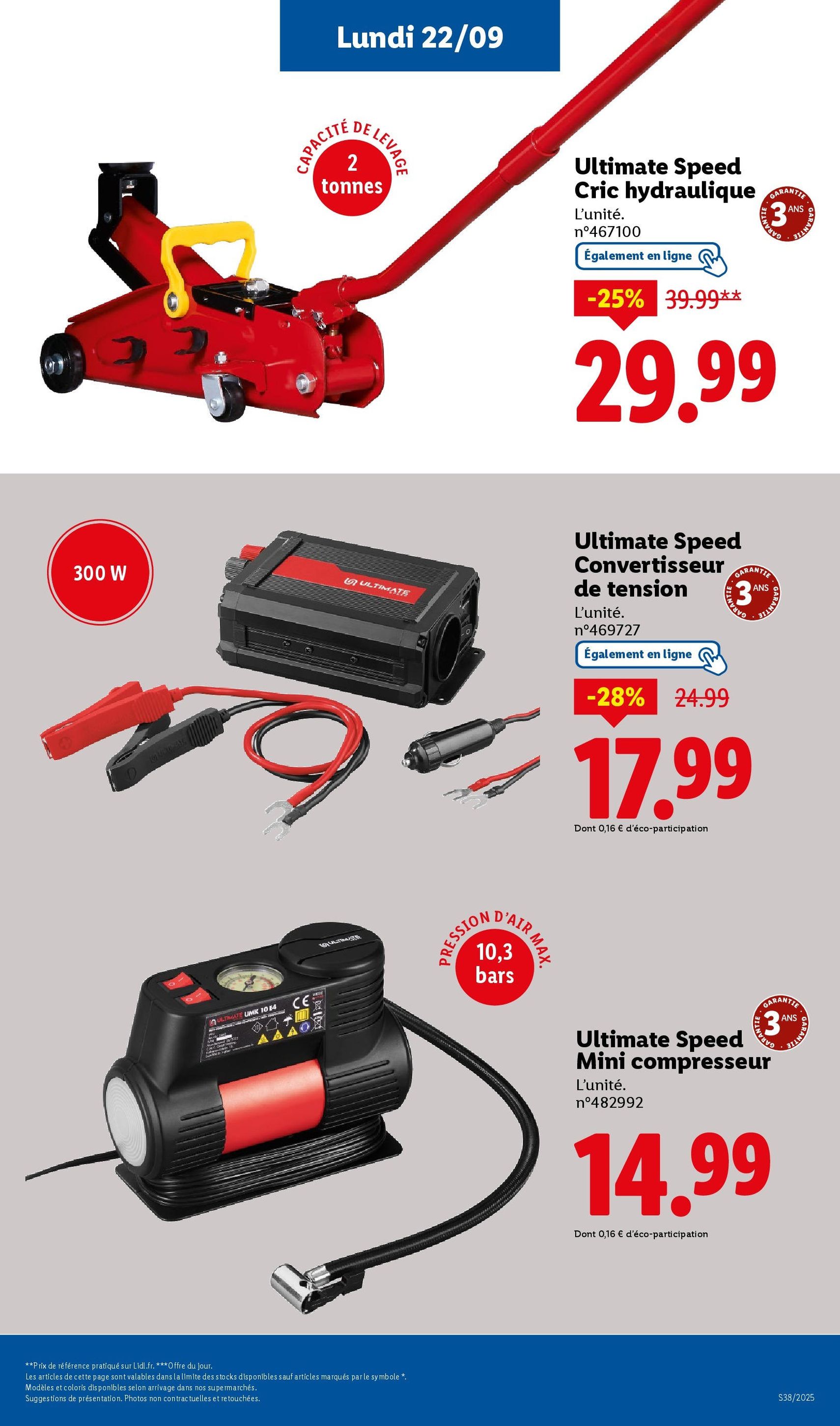 LIDL catalogue semaine 38 - brochure valable à partir du 18/09/2025, page 63 sur 75