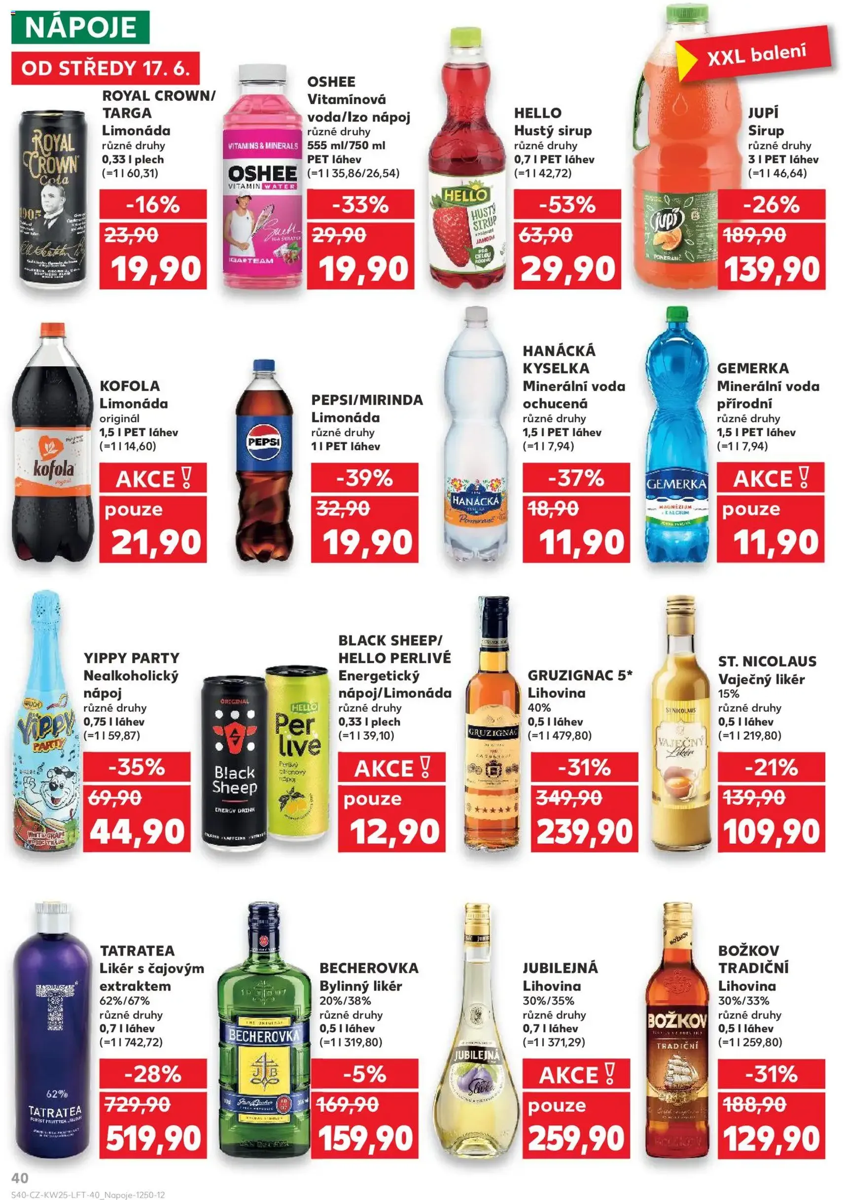 Kaufland leták - platný leták od 17.06.2026 strana 40 z 52
