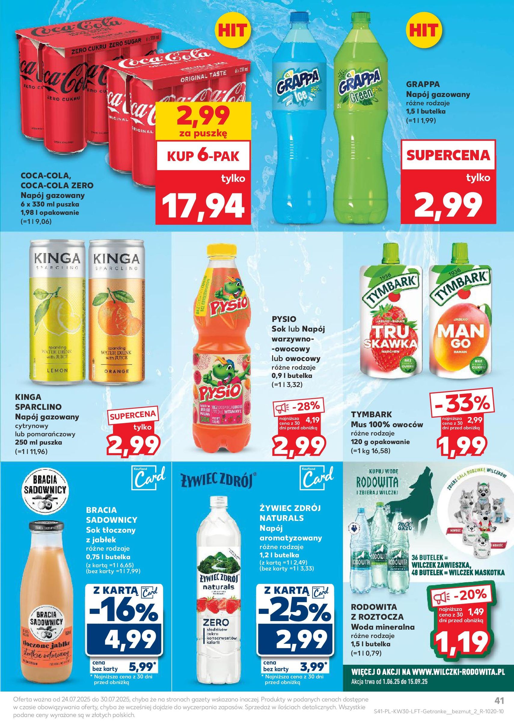 Kaufland gazetka - ważny gazetka od 24.07.2025 strona 41 z 53 Kaufland gazetka - ważny gazetka od 24.07.2025 strona 41 z 53