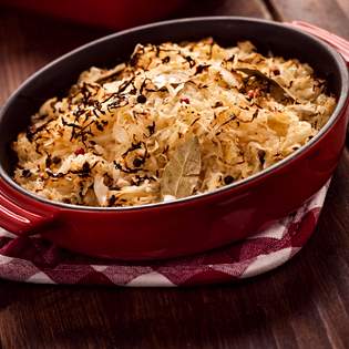 Recipe preview Baked Potatoes with Sauerkraut