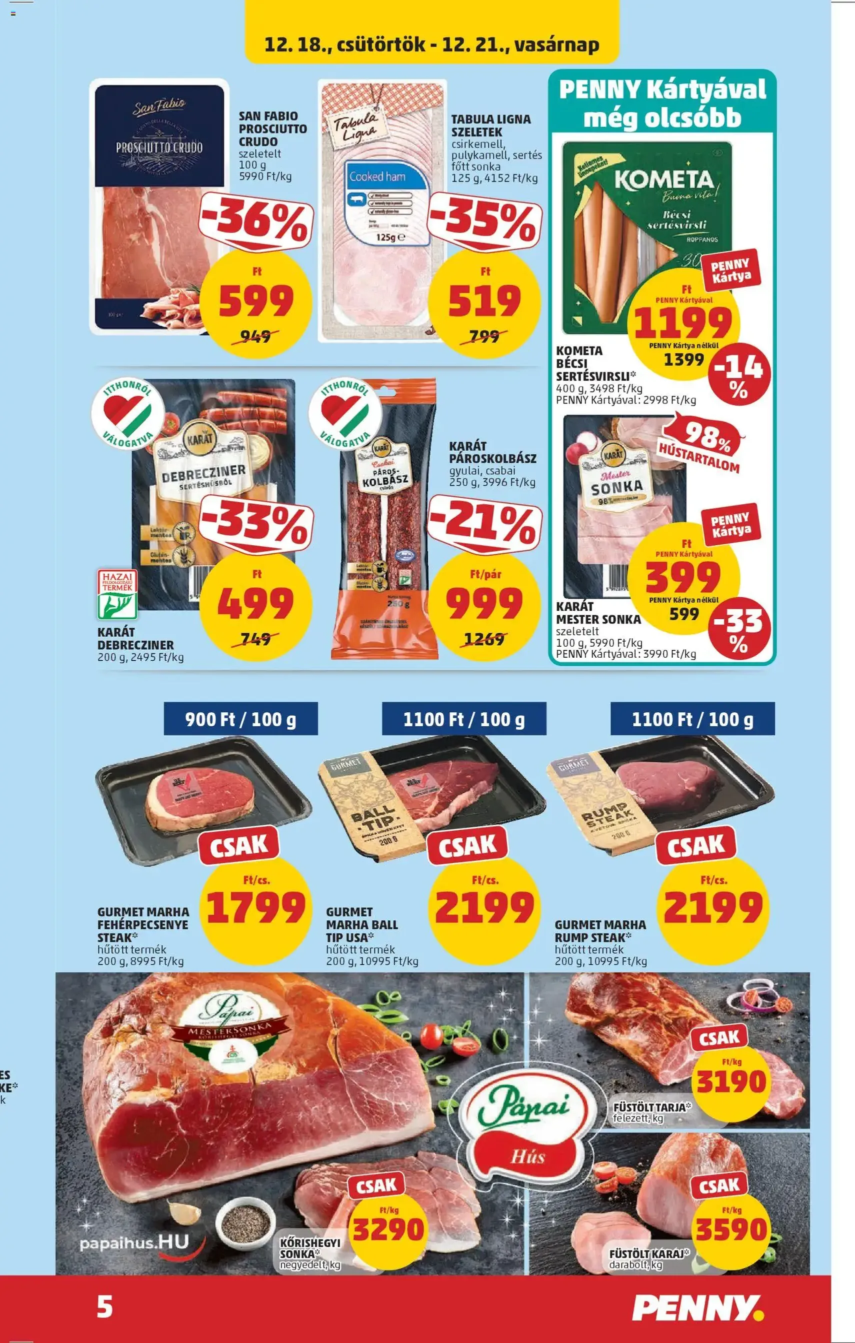 PENNY Akciós újság - 2025.12.18. érvényes szórólap 7 oldal 47 oldalból