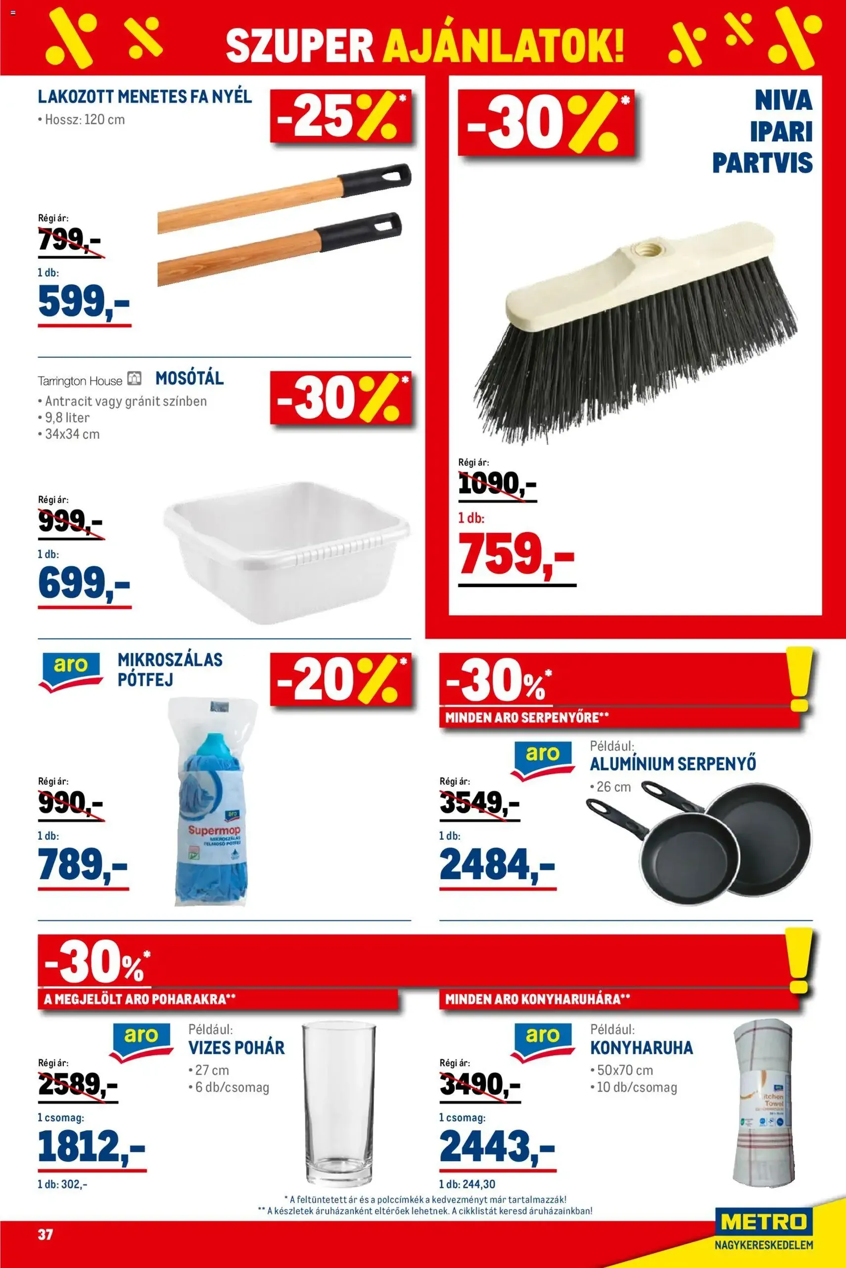 Metro - Élelmiszer és Szezonális katalógus 2026/02 - 2026.02.01. érvényes szórólap 37 oldal 41 oldalból