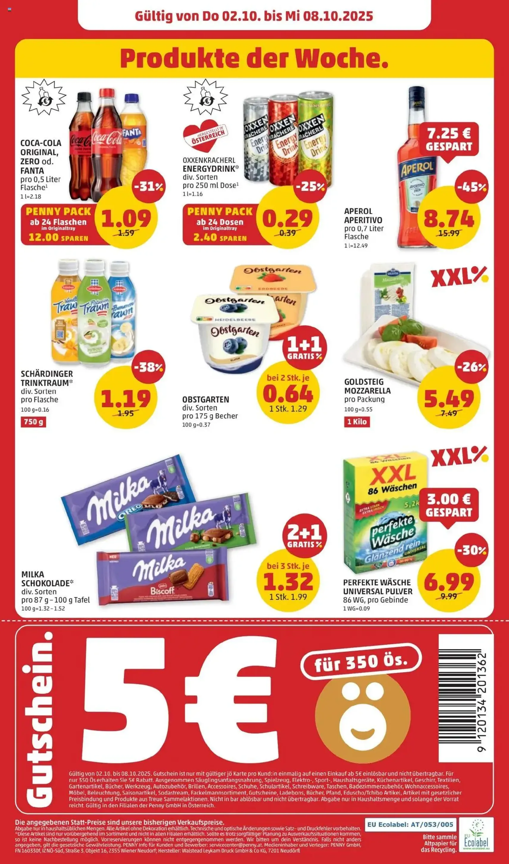 Penny Markt Flugblatt - Gültiger Prospekt ab 02.10.2025, Seite 28 von insgesamt 32