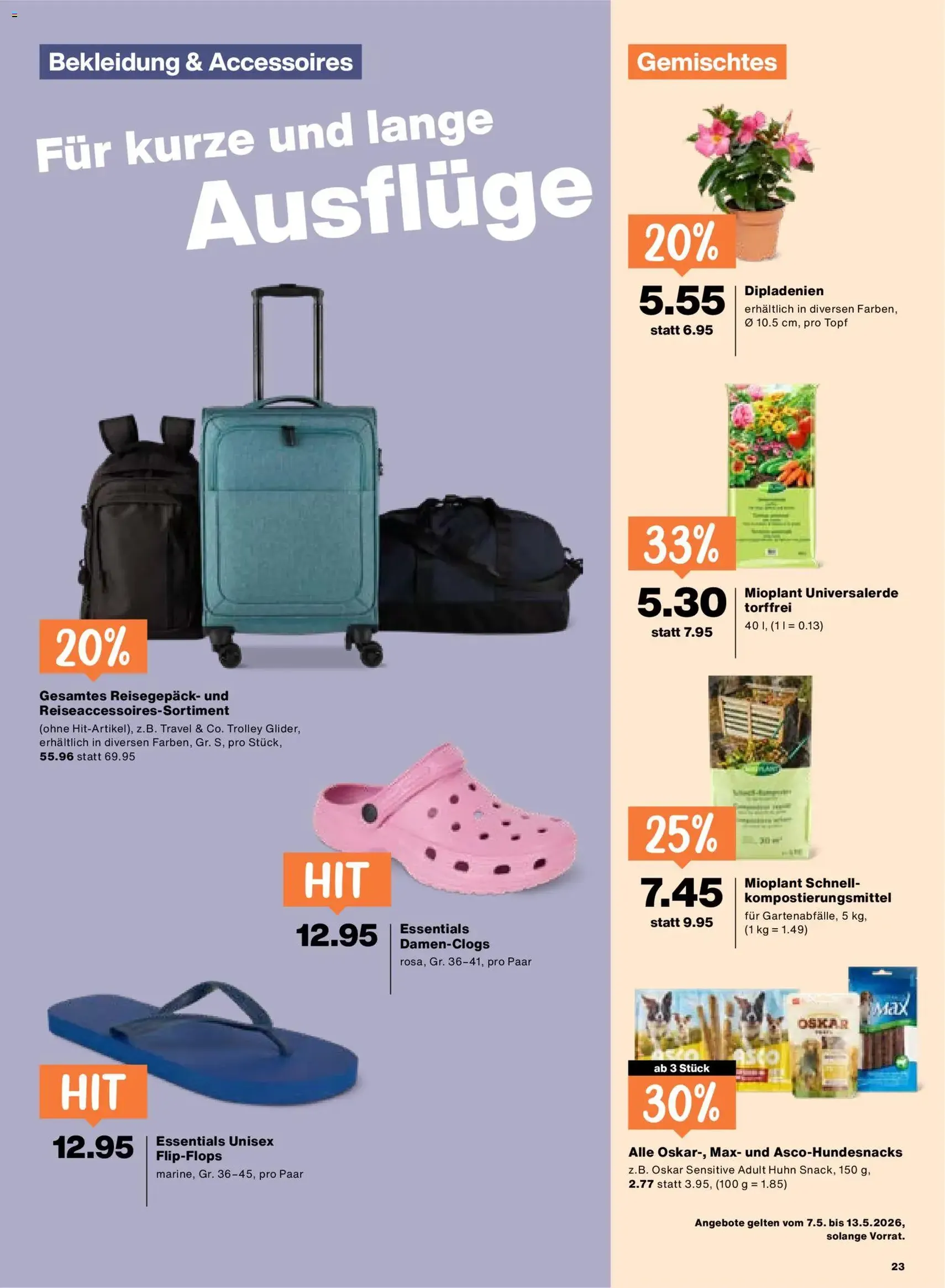 Migros aktionen - Gültiger Prospekt ab 07.05.2026, Seite 23 von insgesamt 24