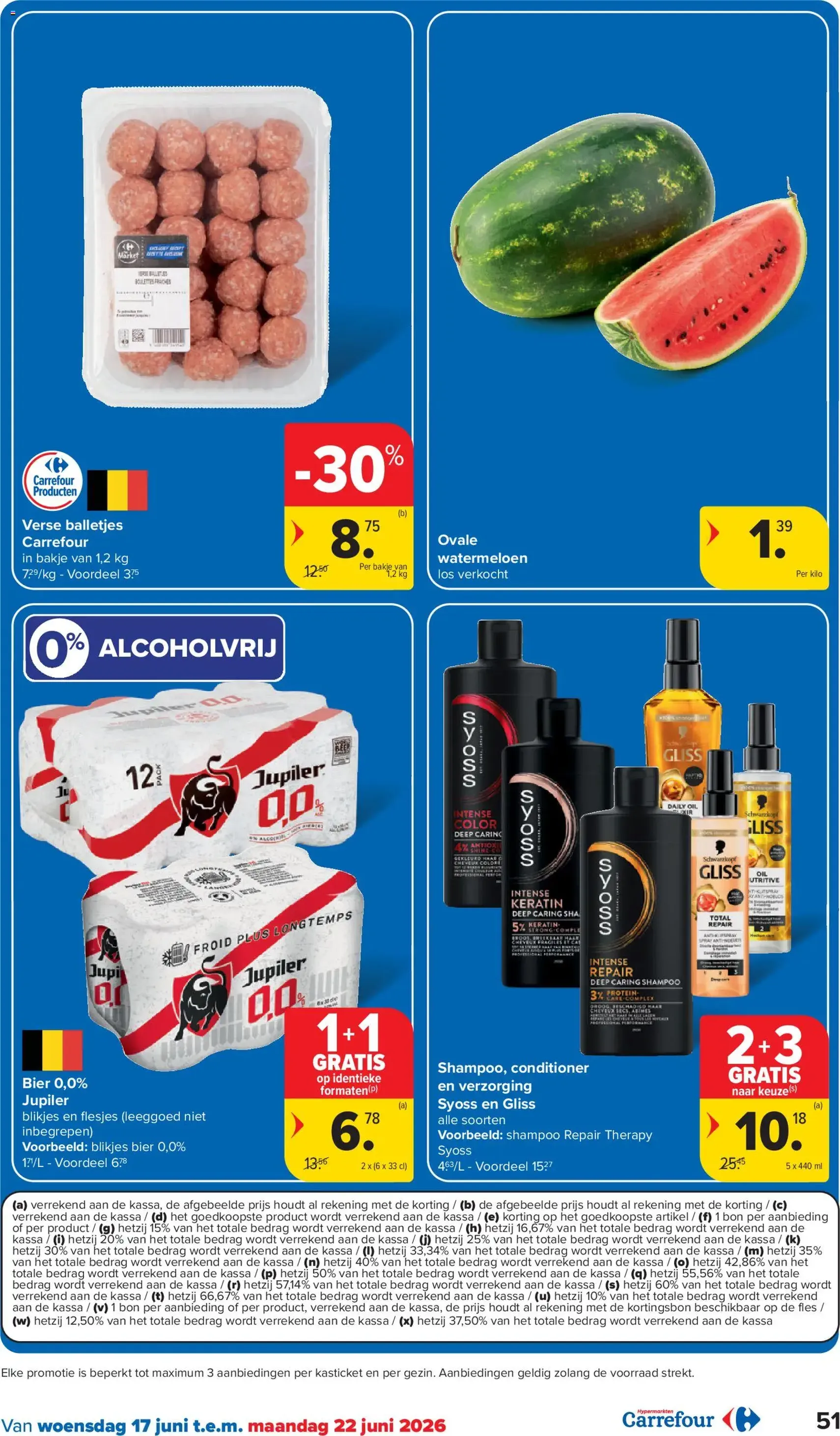 Carrefour Folder week 25 - geldige folder vanaf 17/06/2026 pagina 51 van 57
